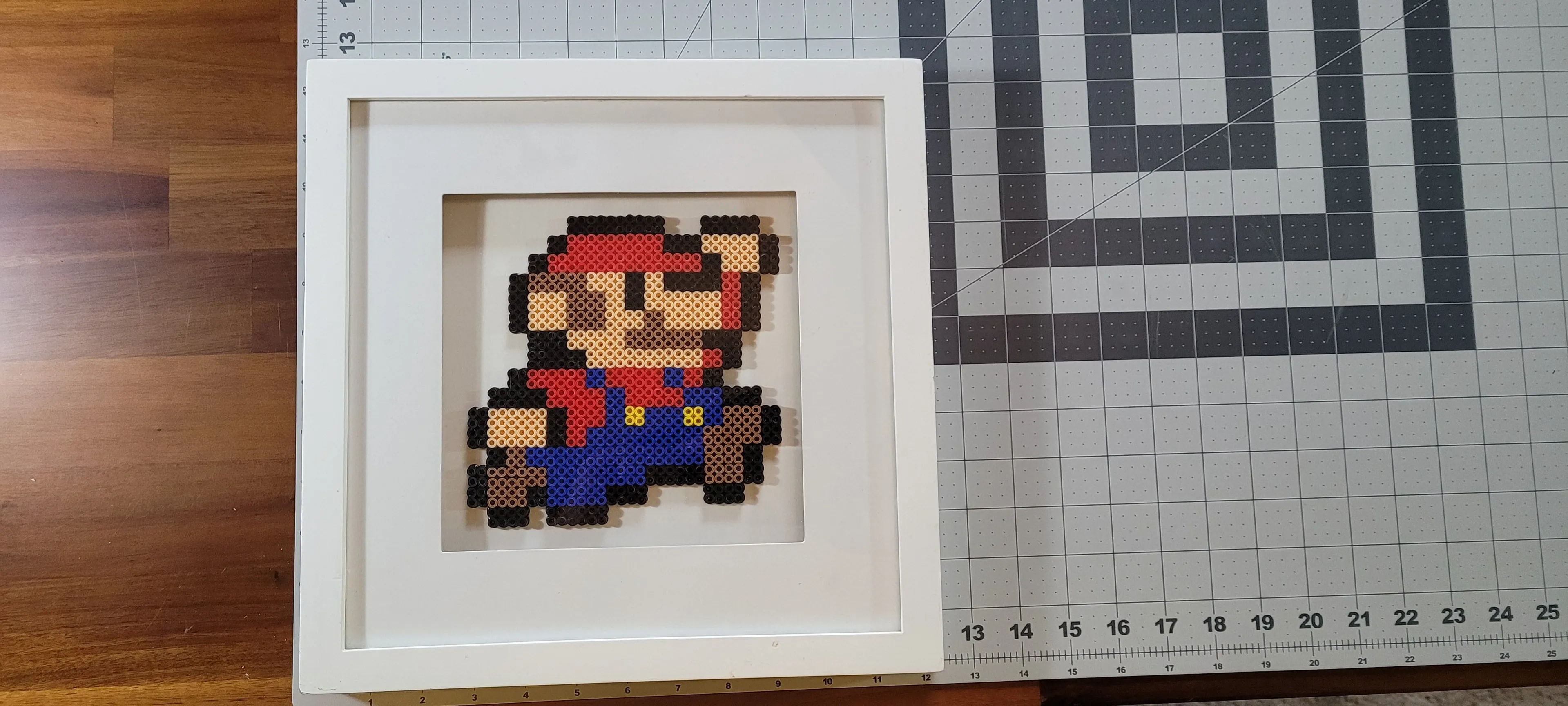 Product image for Mario in Frame with Glass