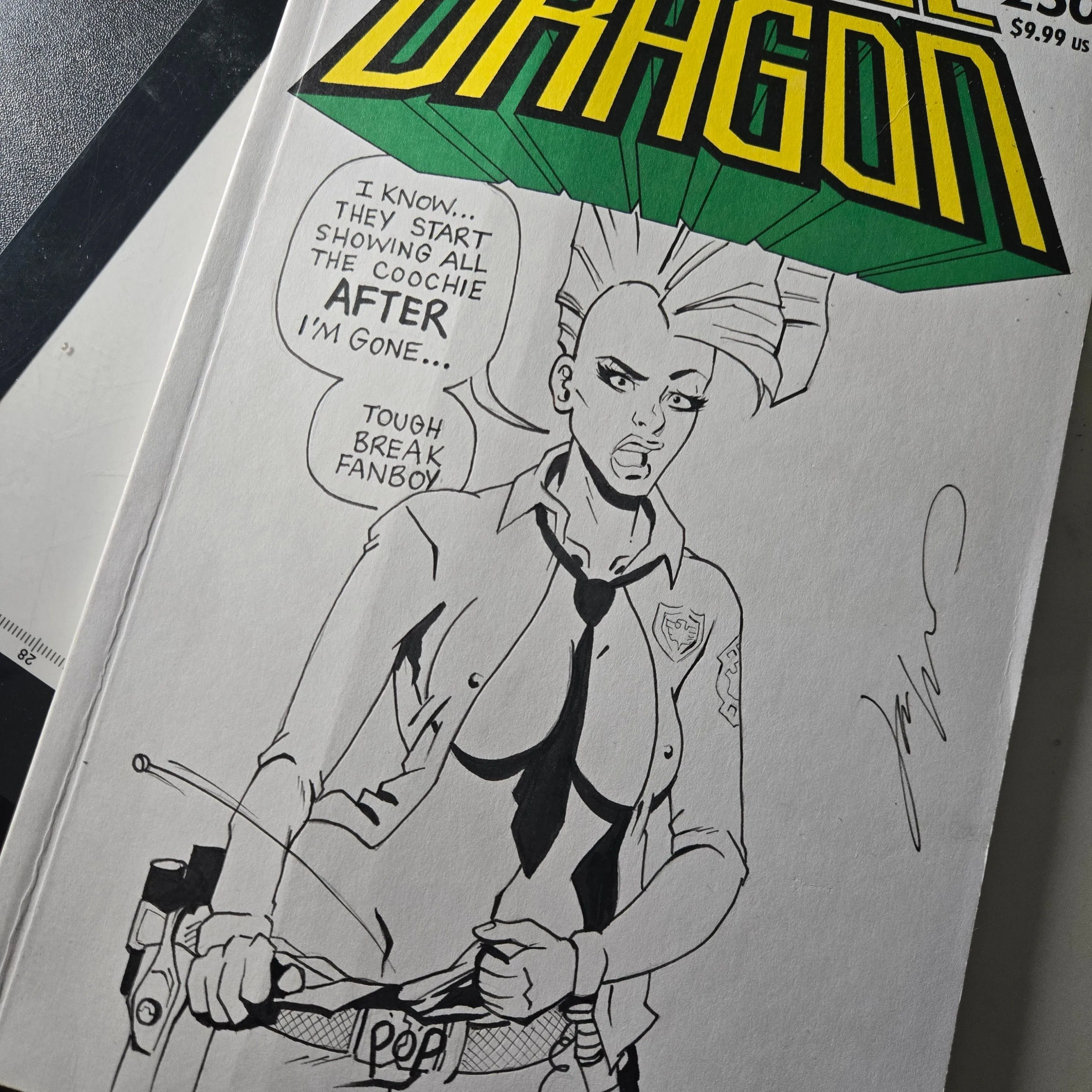 Product image for Savage Dragon #250 Mastajwood Sketch