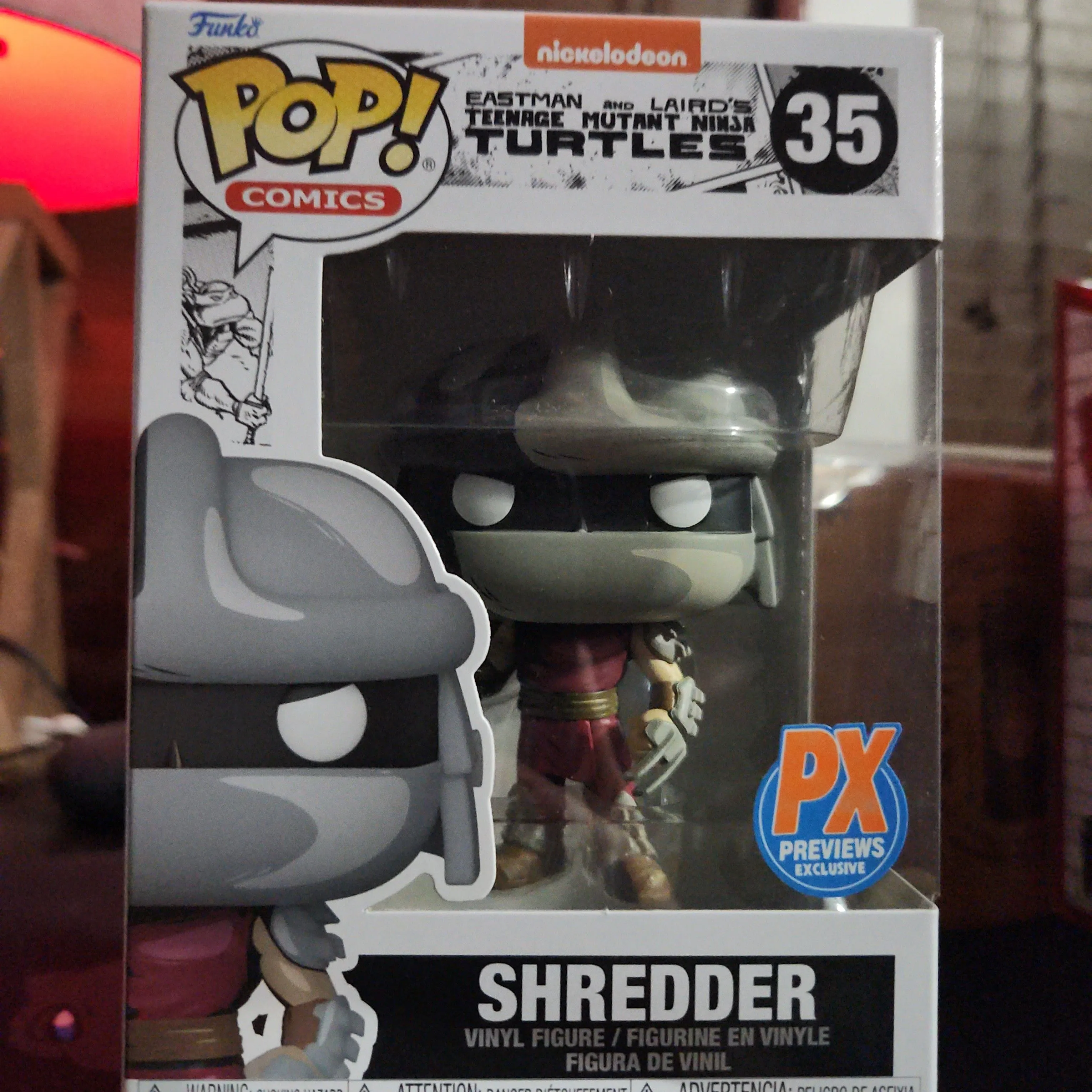 Product image for TMNT Comic Shredder Pop! Vinyl Figure - Previews Exclusive:
