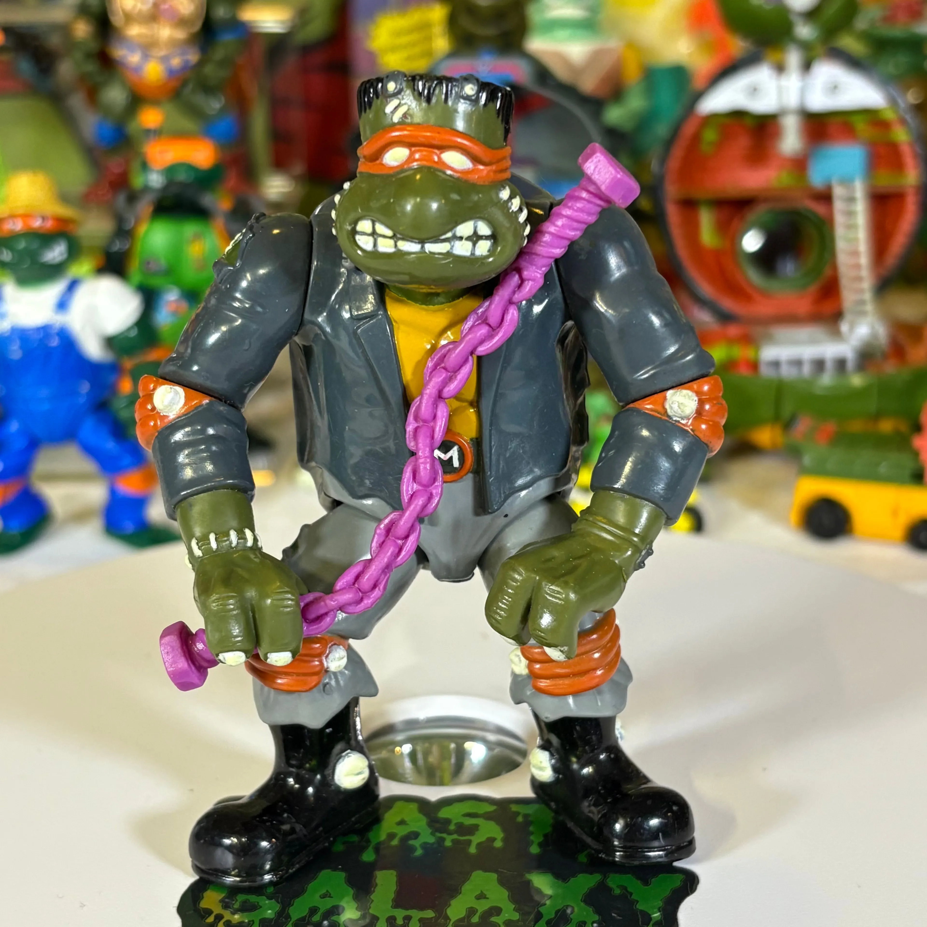 Product image for TMNT Frankenstien Mike W/ Nunchuck