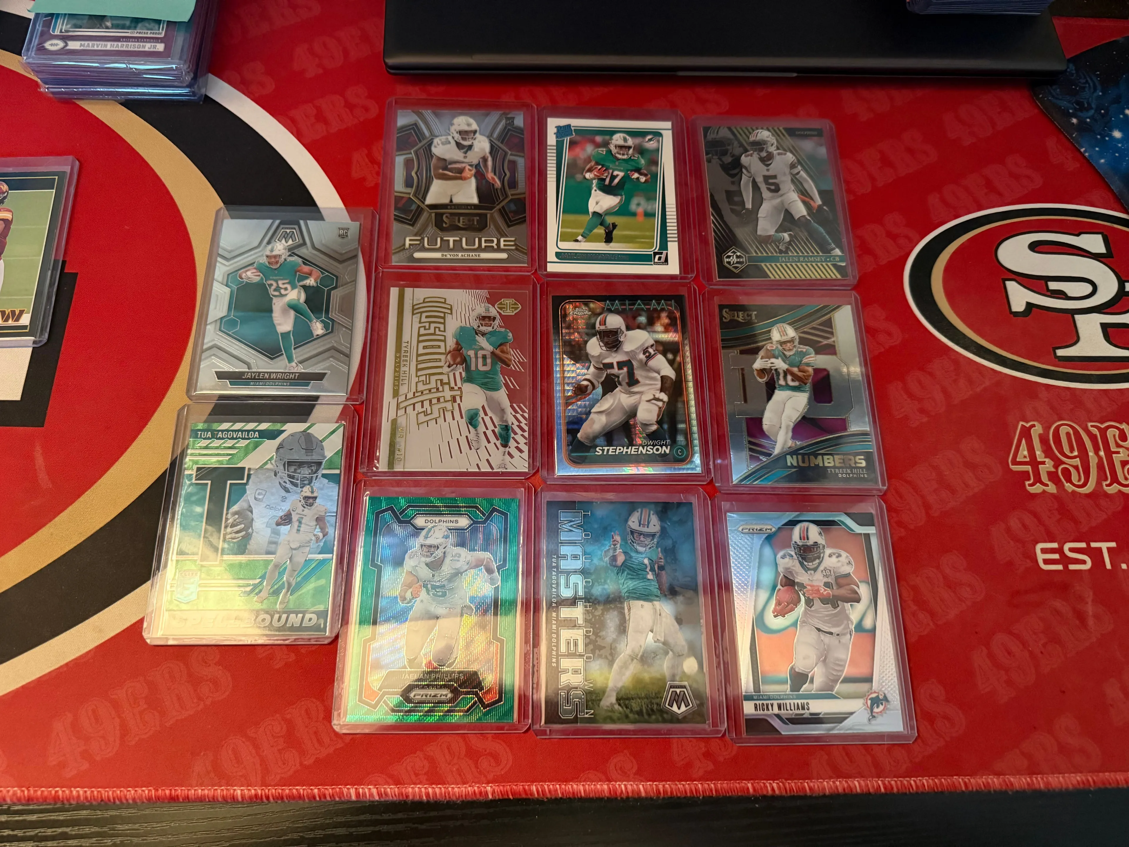 Product image for Dolphins card lot