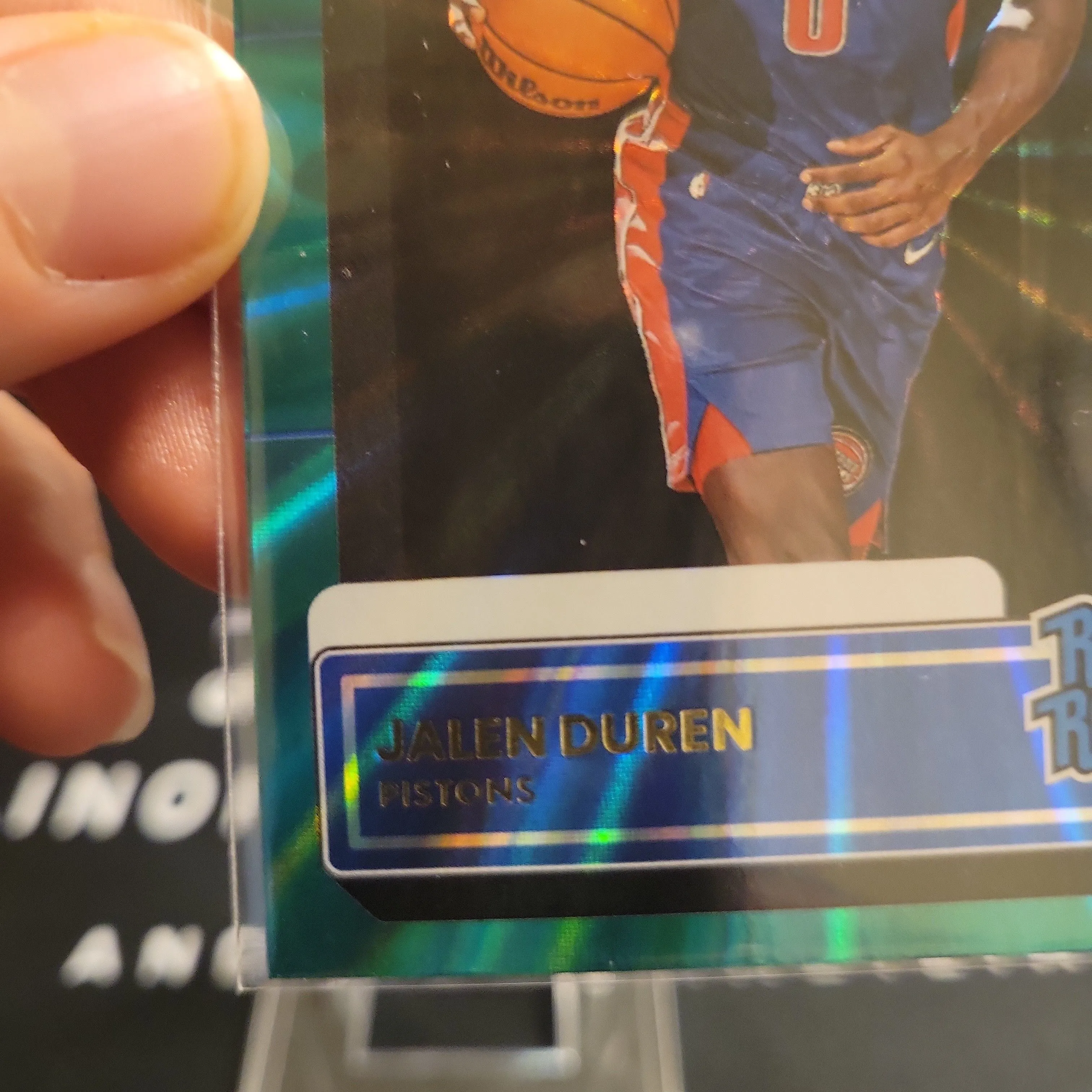 Product image for Jalen Duren rated rookie green scope