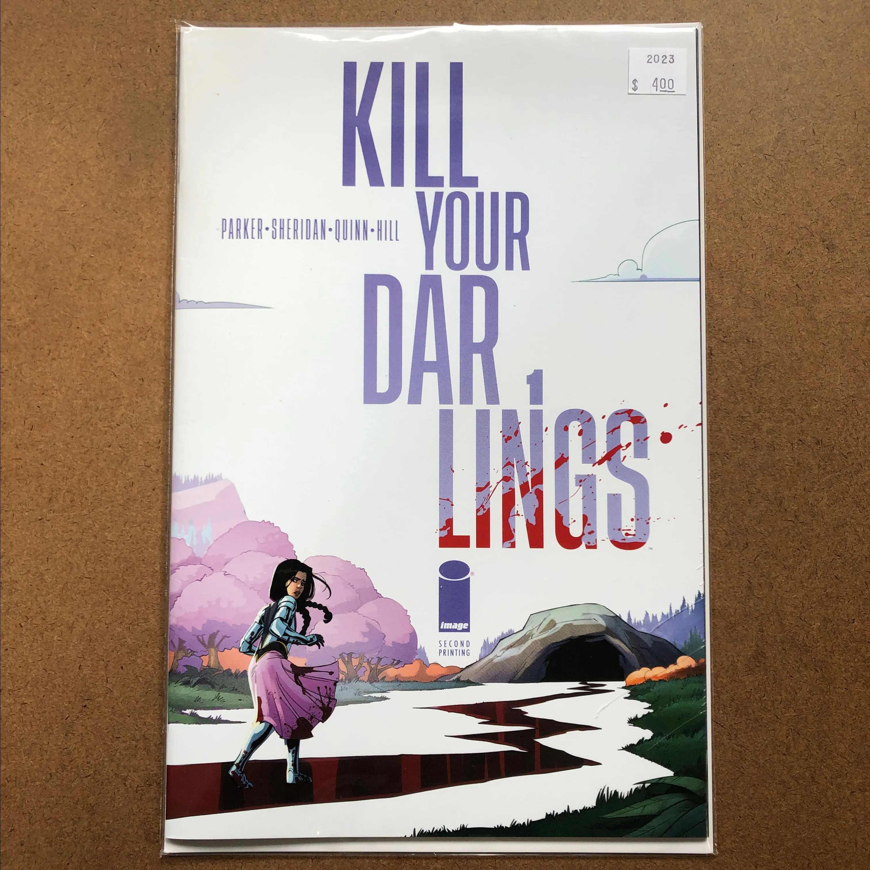 Product image for KILL YOUR DARLINGS #1 2ND PRINTING IMAGE COMCS 2023