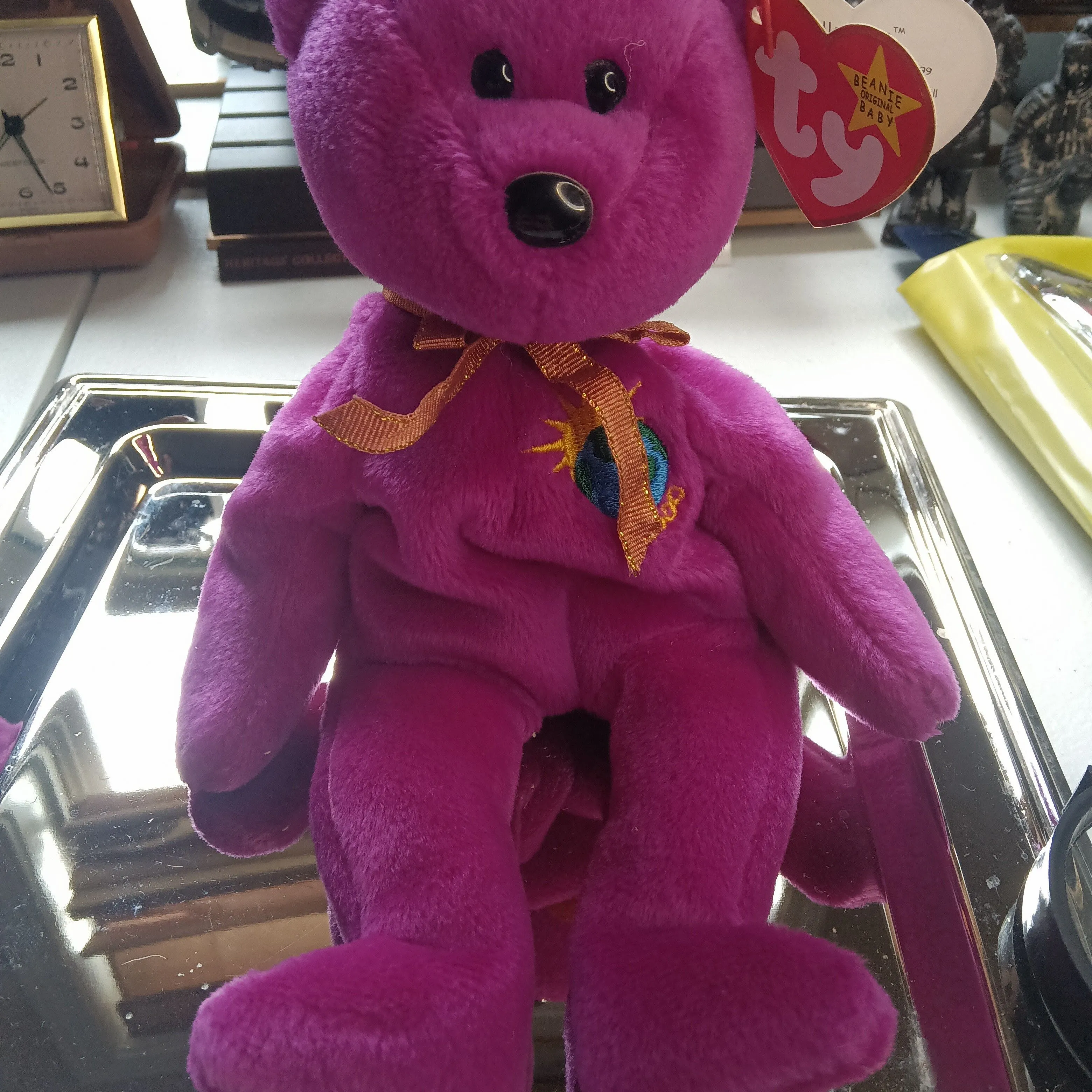 Product image for Vintage Beanie Baby 1999 McDonald's Millennium Bear