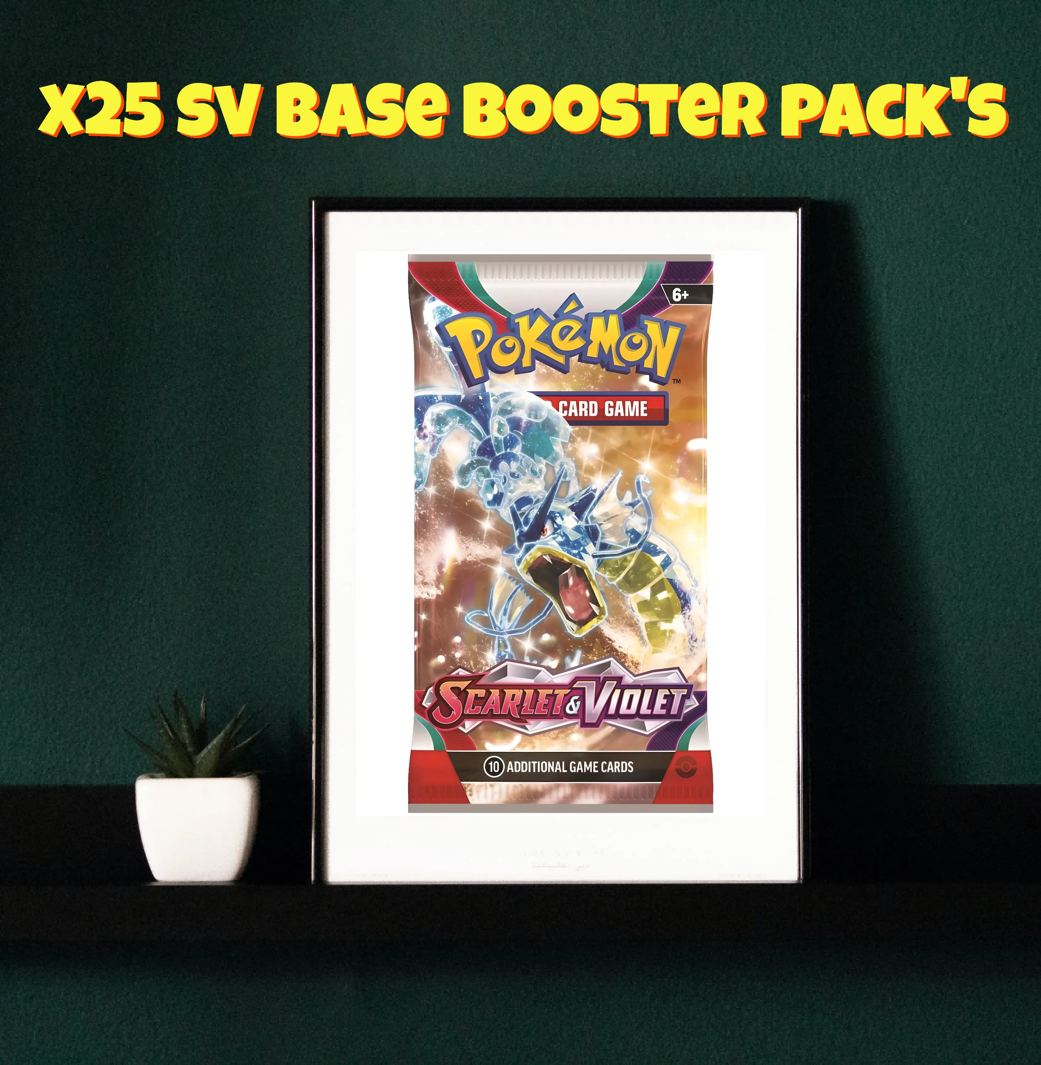 Scarlet & Violet Base Set Booster Pack (25 pack)  Whatnot: Shop, Sell,  Connect