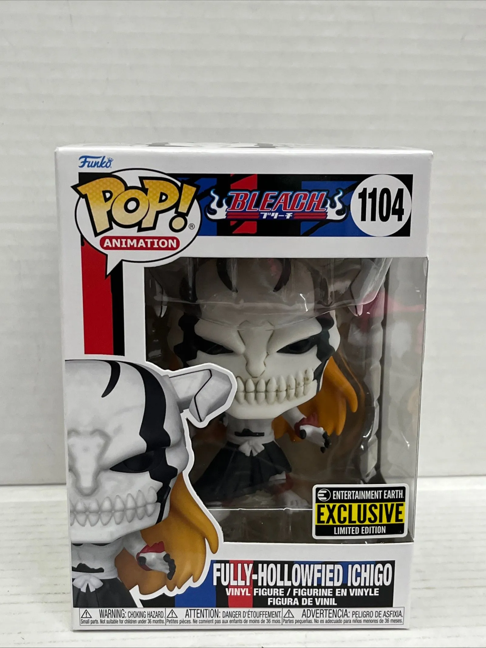 Product image for Funko Pop! Bleach Fully Hollowfied Ichigo EE Entertainment Earth Exclusive 1104