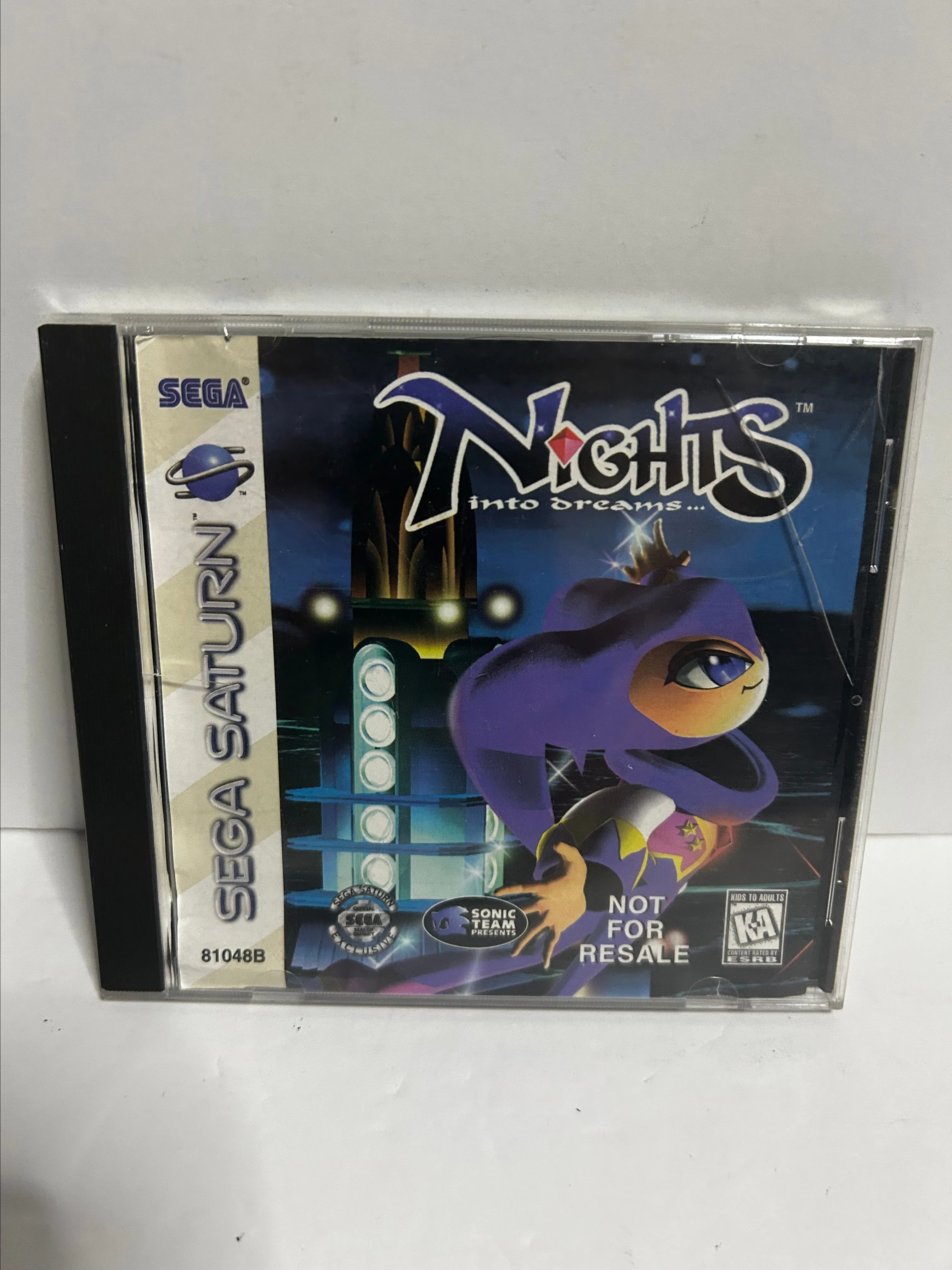 Product image for Sega Saturn - Nights into Dreams (not for resale version)
