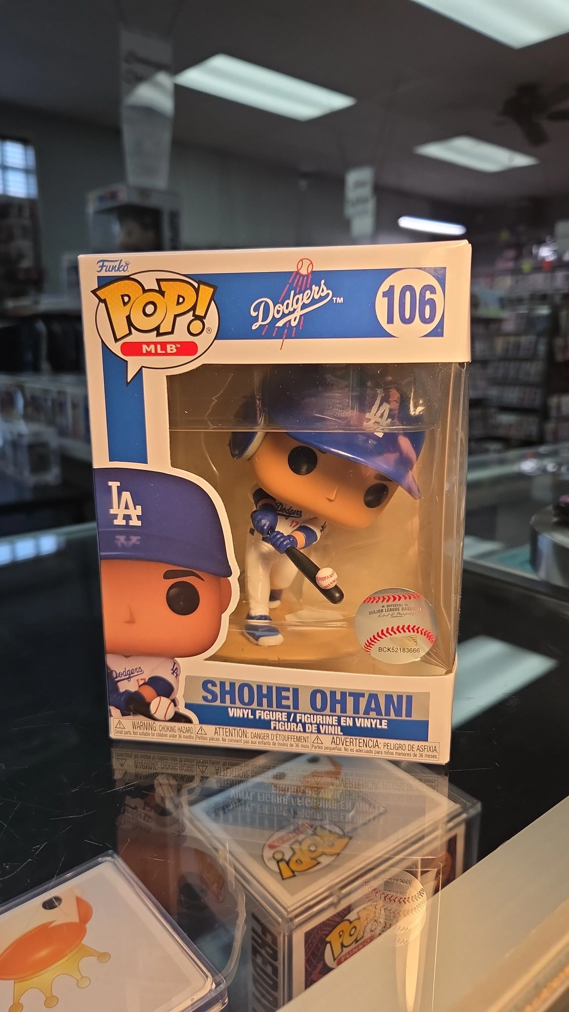 Product image for Shohei Ohtani #106 w/ Protector 