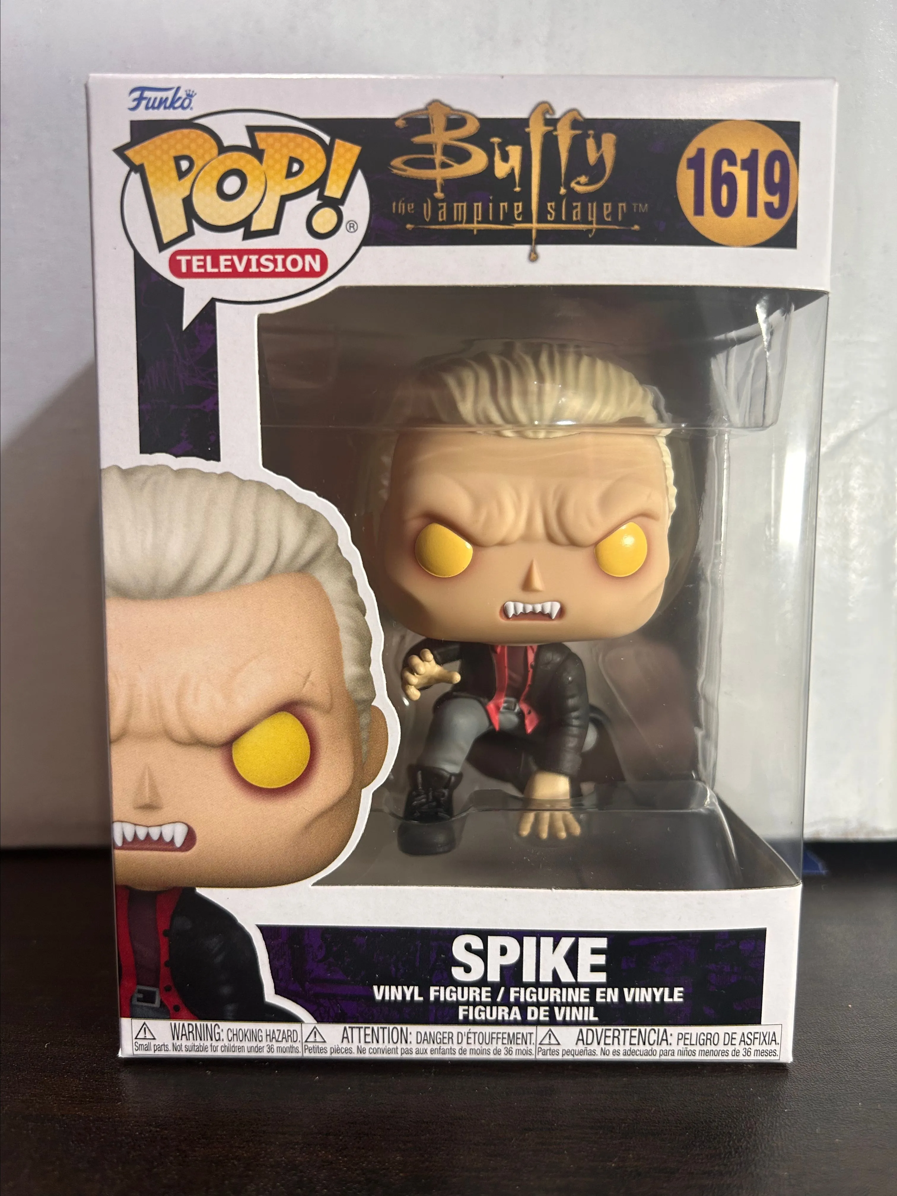 Product image for Spike Buffy the Vampire Slayer Television Funko Pop 1619 With Protector