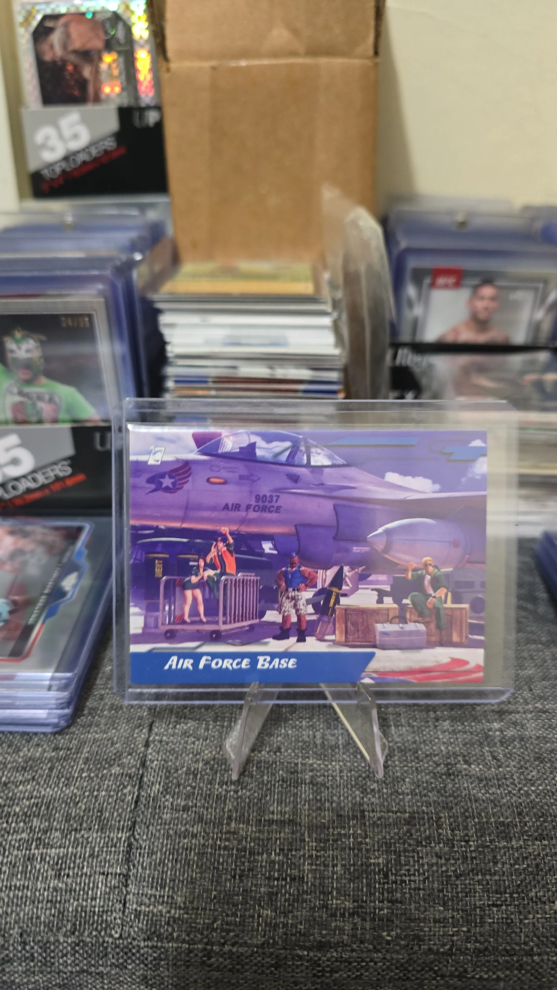 Product image for 2023 CARDSMITHS STREET FIGHTER SERIES ONE STAGE INSERT -- AIR FORCE ONE