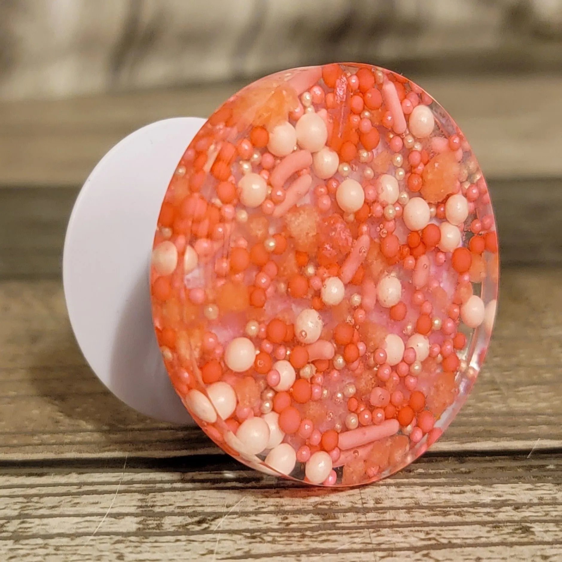 Product image for Pink Sprinkles Phone Socket/Holder