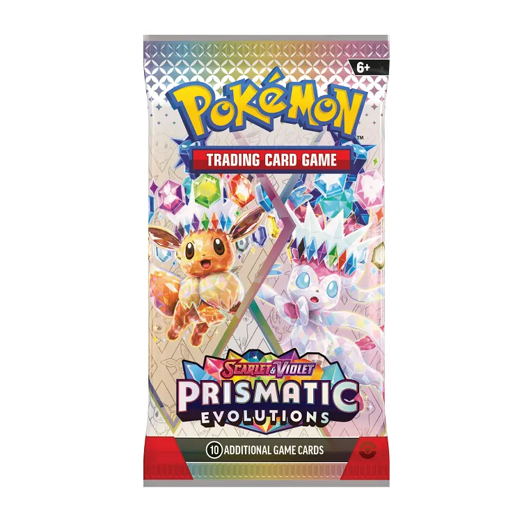 Product image for Pokemon Prismatic Evolutions Boosterpack