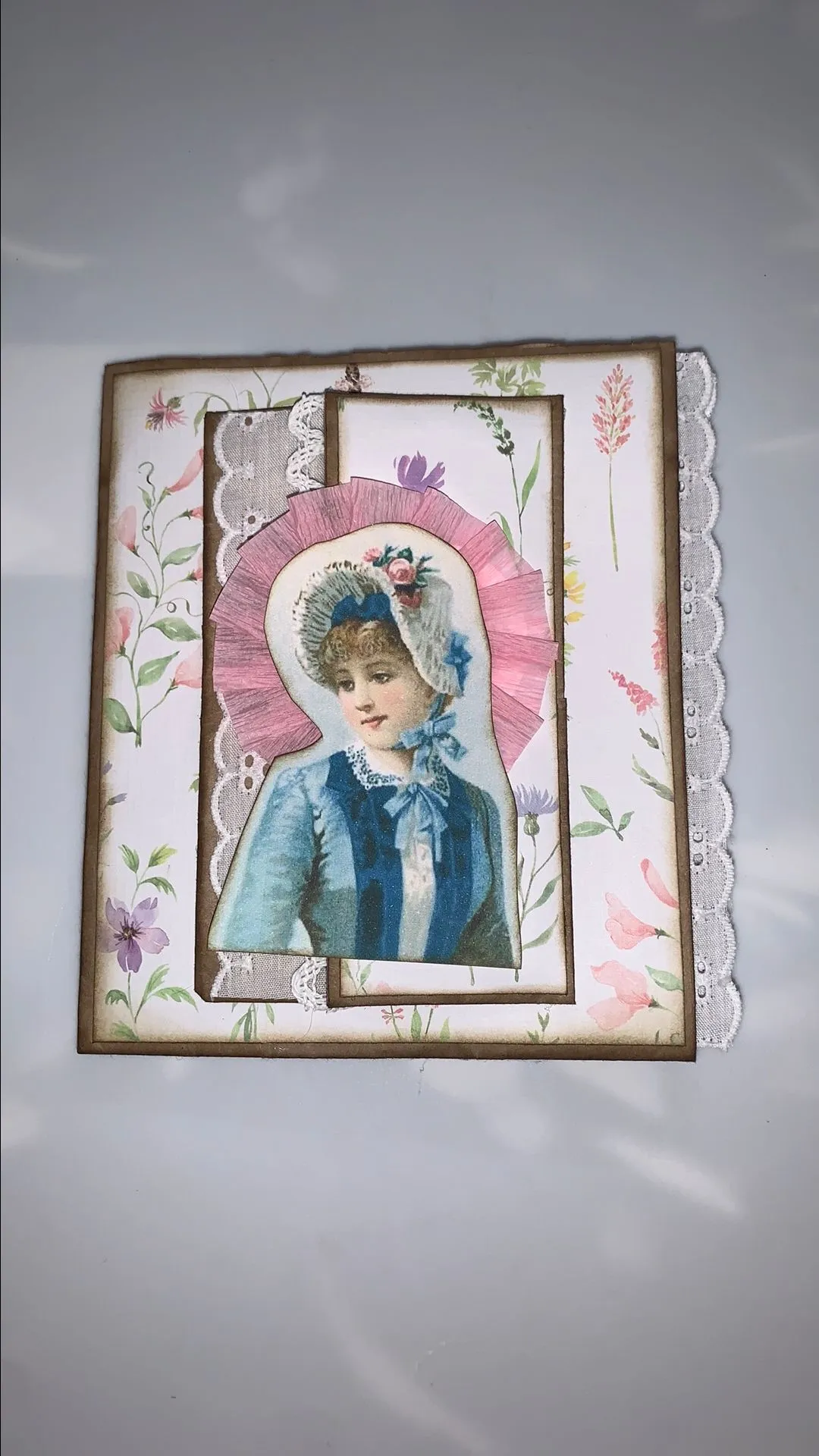 Product image for 00. Victorian Lady Pocket Journal Kit Tag Me Tuesday Demo