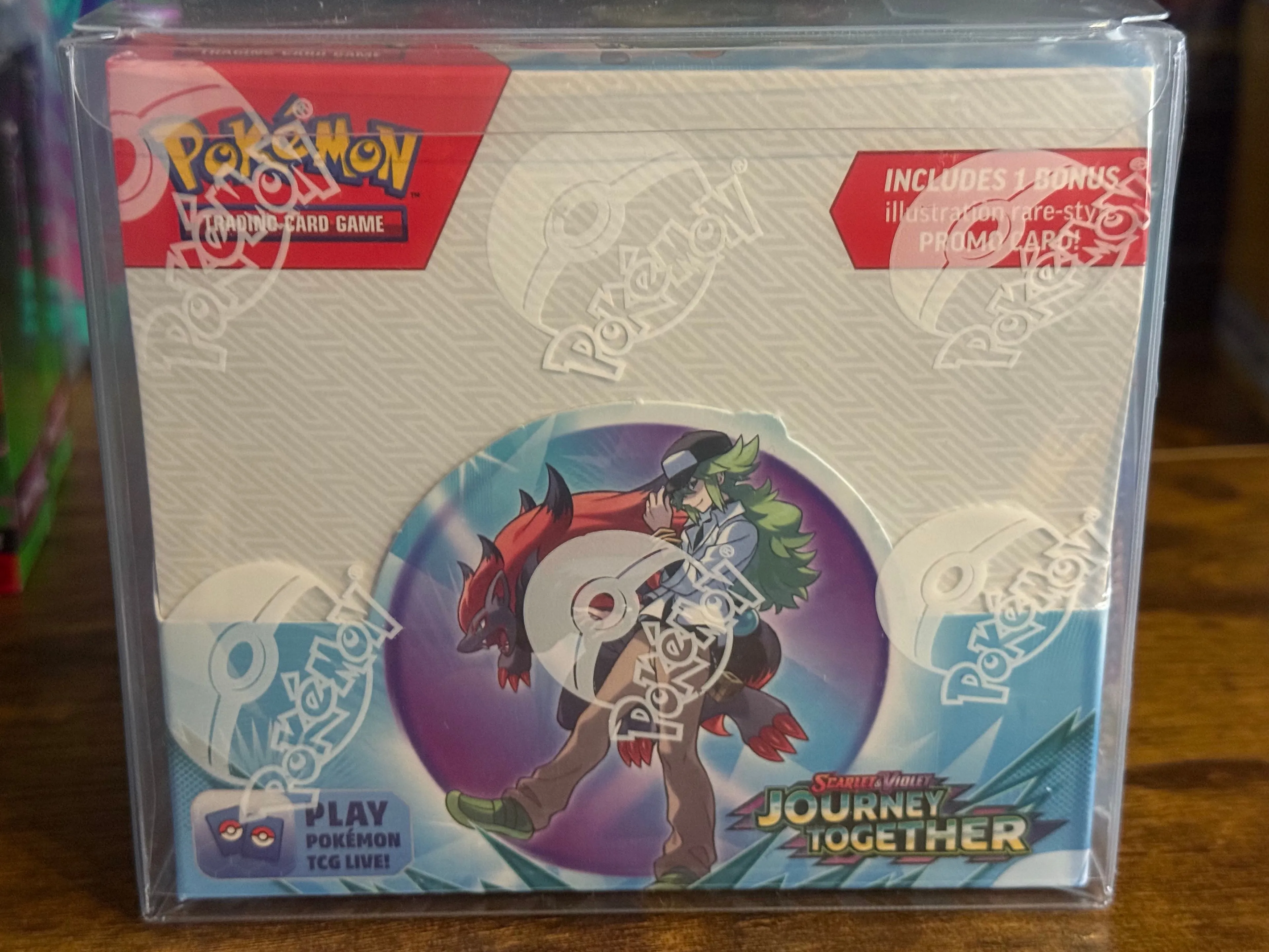 pokemon tcg journey together enhanced booster box Pokemon Journey Together Booster Box SV09 (ENHANCED) main image 1