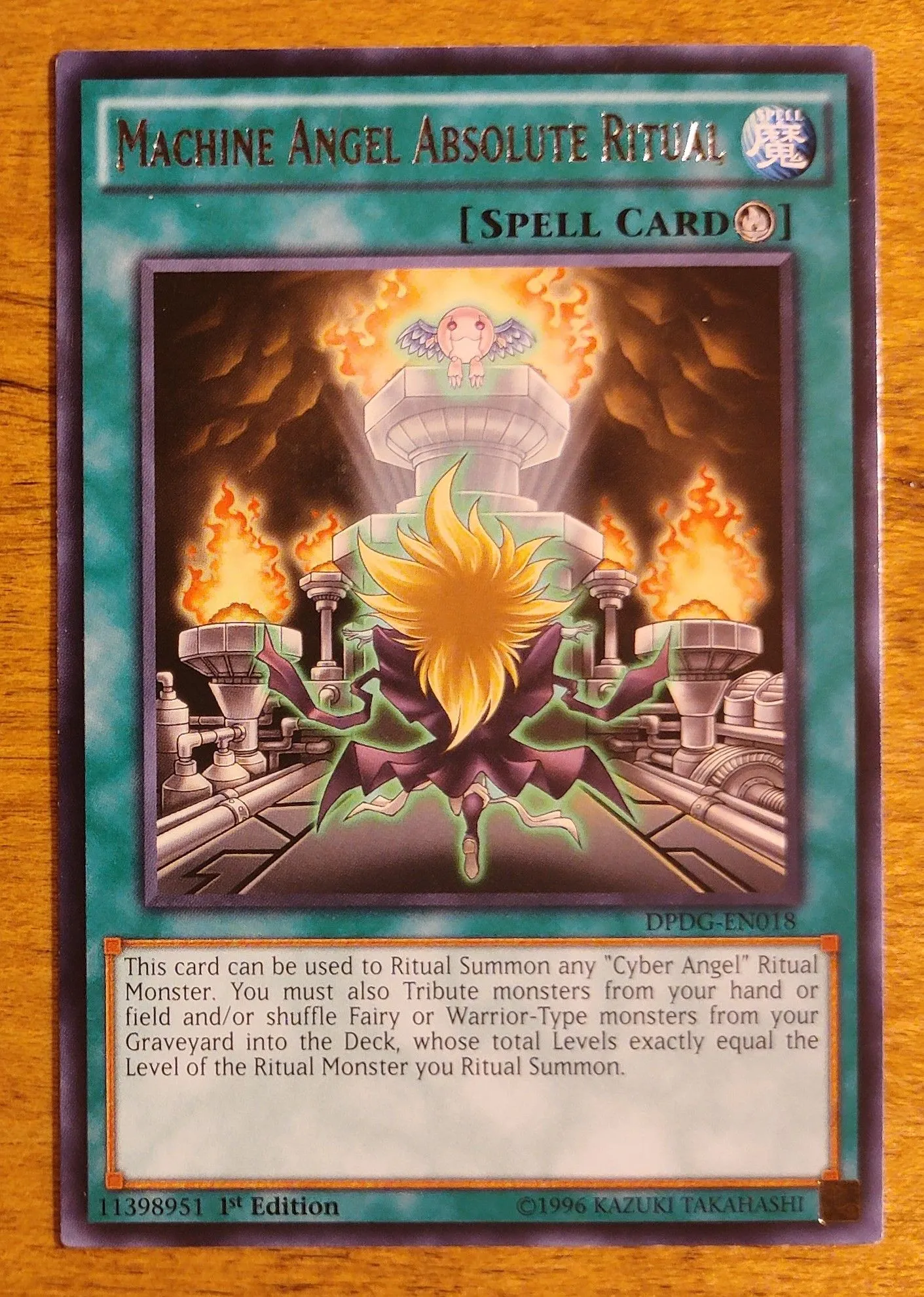 Yu-Gi-Oh! Machine Angel Absolute Ritual DPDG-EN018 1st edition rare   Whatnot: Shop, Sell, Connect