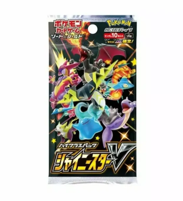 Product image for Packs - 1 x Shiny Star V Japanese Booster Pack (Ripped Or Shipped)