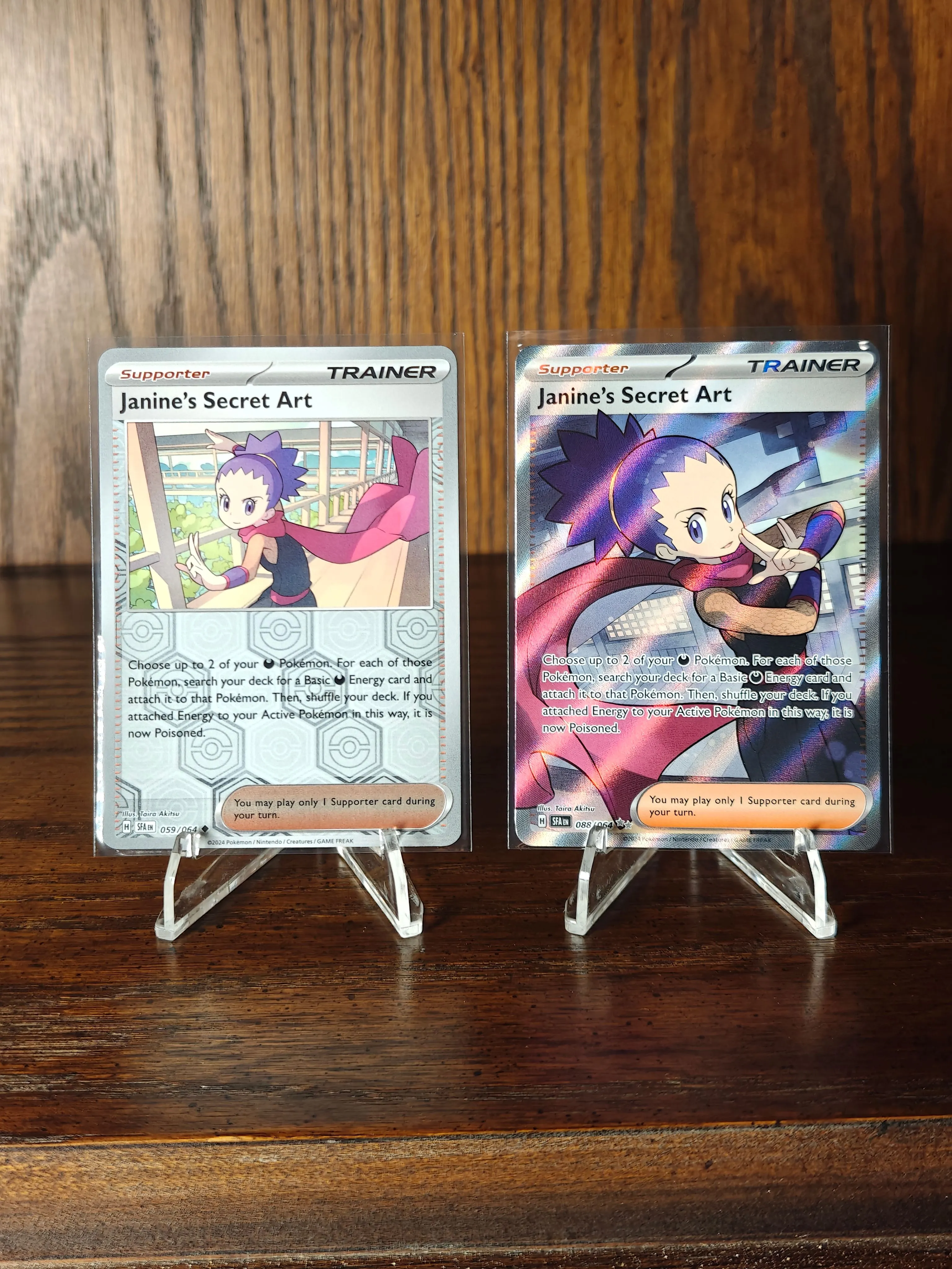 janine's secret art pokemon card 112/131 Janine's Secret Art main image 1