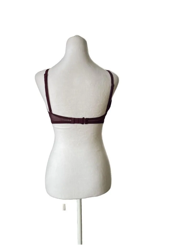 Product image for Women's Victoria's Secret PINK Burgundy Bra 32DD
