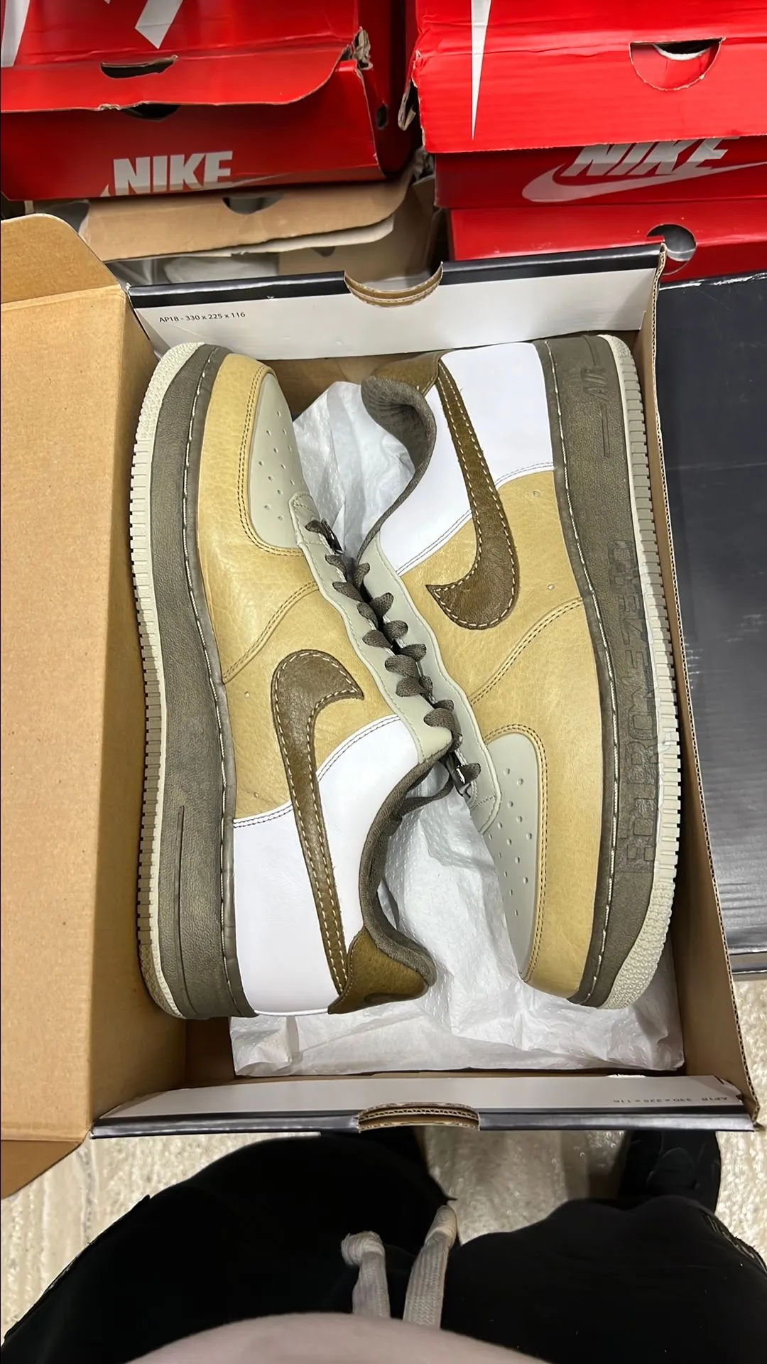 Product image for 2006 NIKE AF1 LOW "BALTIMORE 410" SIZE 10M BRAND NEW