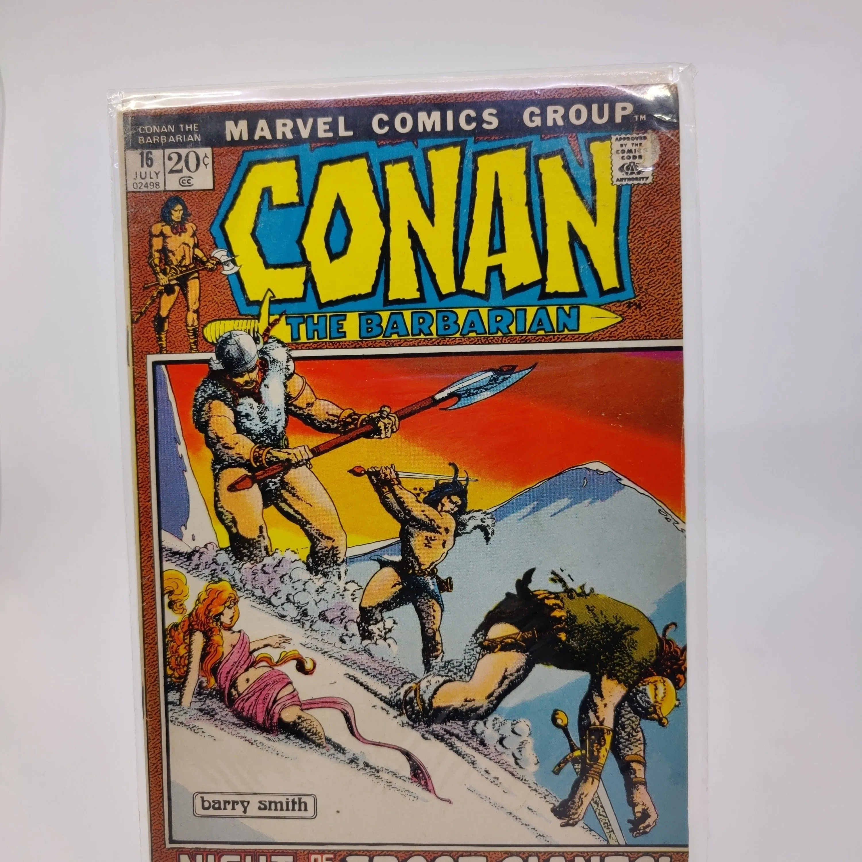 Product image for Comic Book - Conan the Barbarian #16 - Frost Giants' Fury! ⚔️❄️
