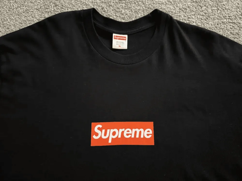 Product image for Supreme San Francisco Box Logo Tee | Size XL |  24 x 31