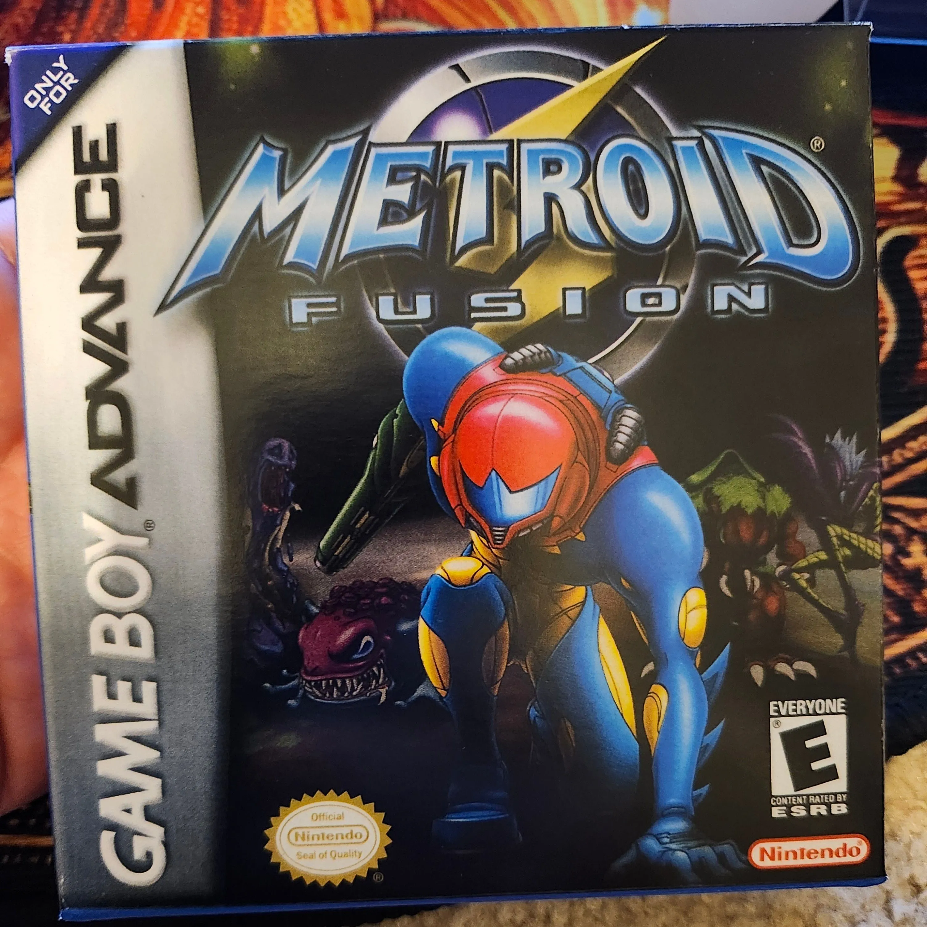 Product image for GBA / USA / Metroid Fusion /repro w/manual