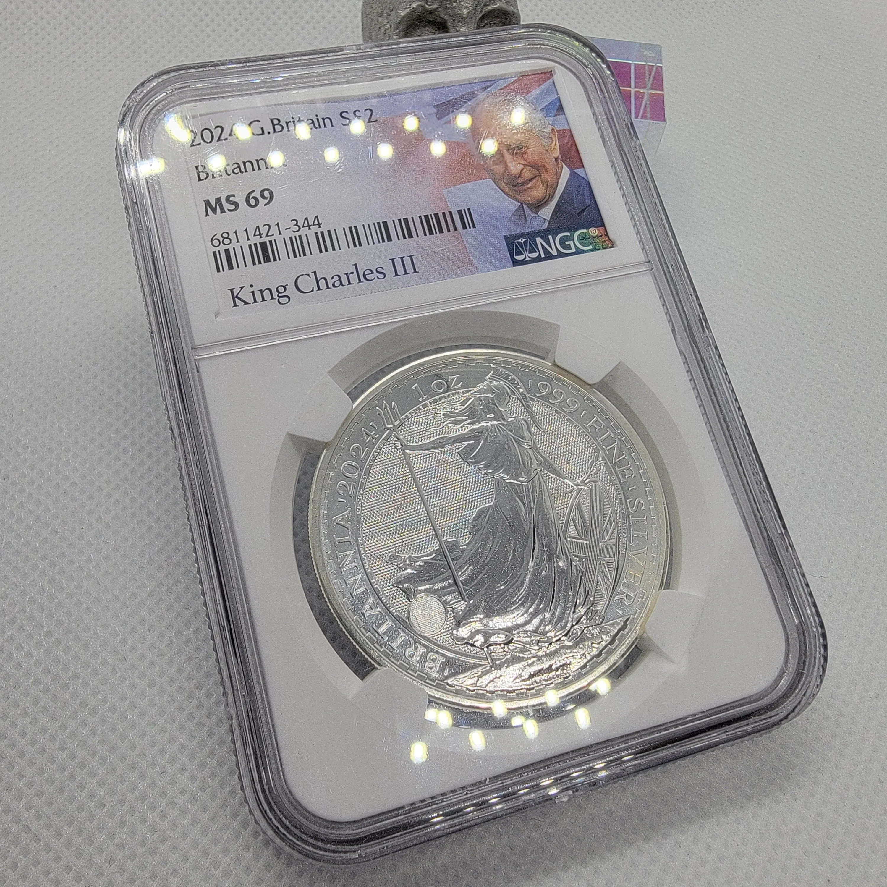 Product image for 2024 G. Britain 1oz Britannia/ MS 69