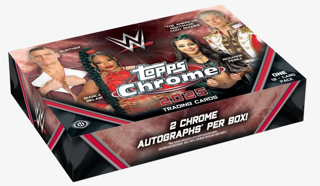 Product image for 2025 Topps Chrome WWE Wrestling Breaker Delight