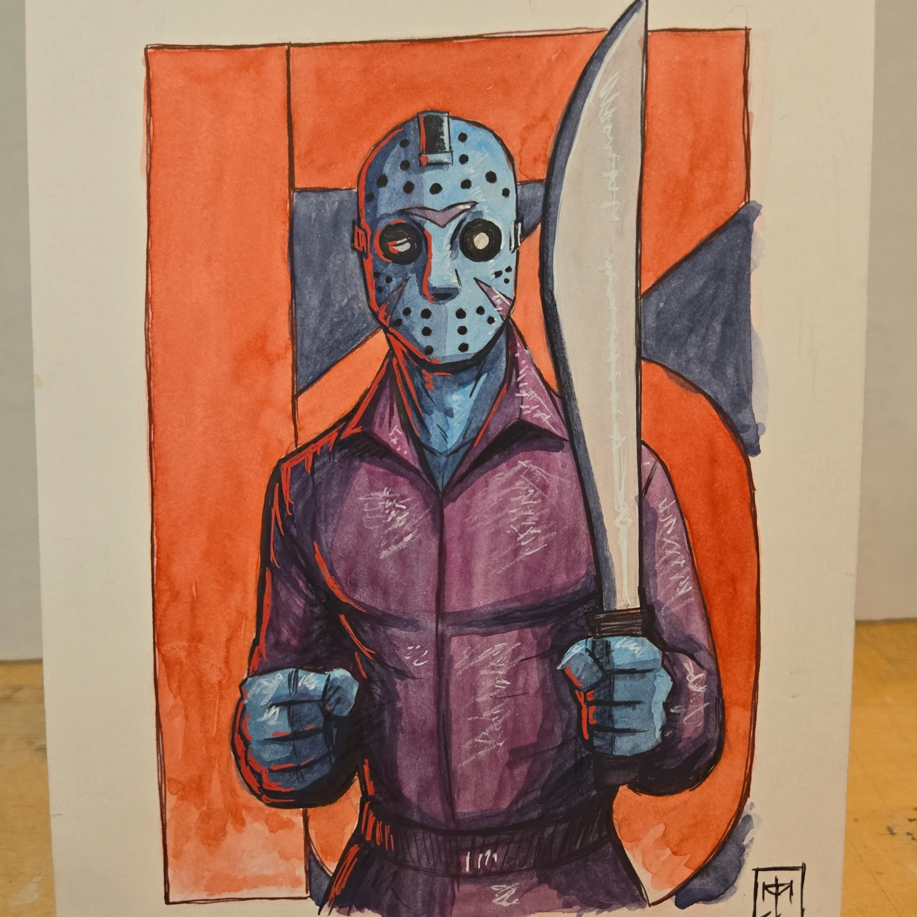 Product image for OA - Friday the 13th (watercolors)