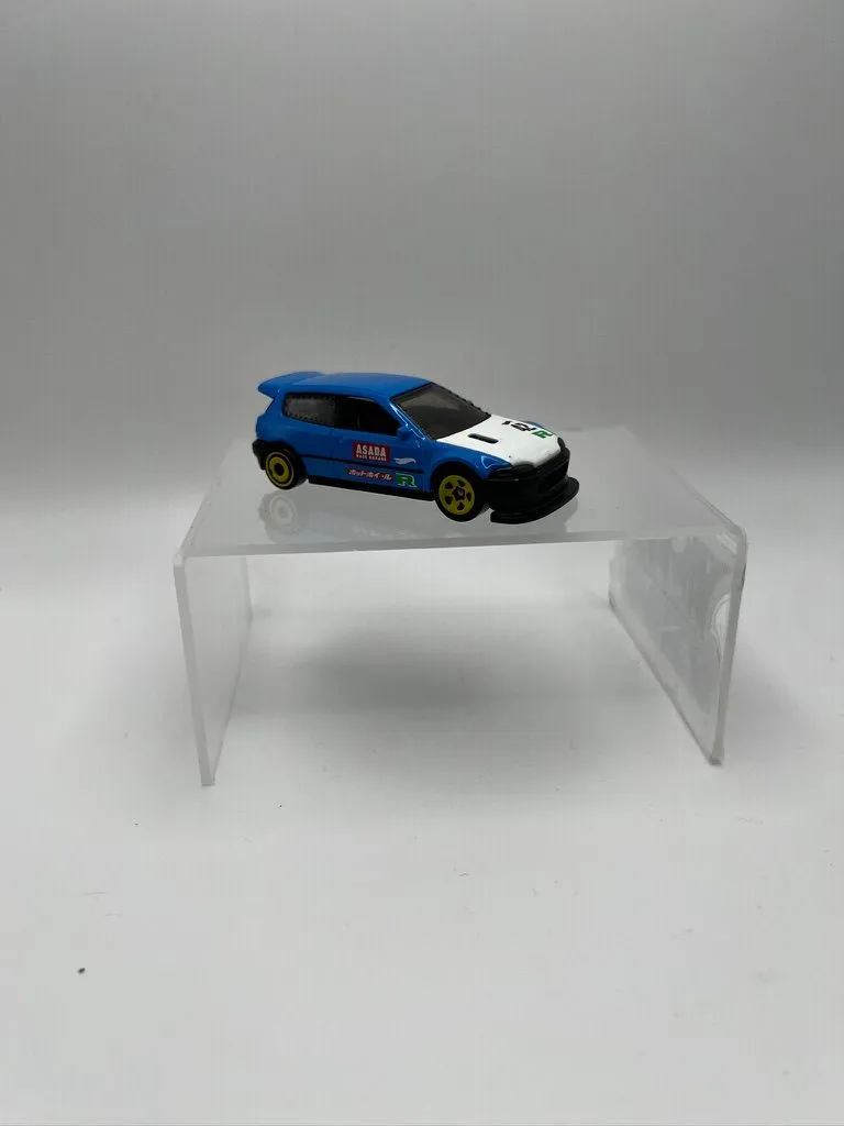 Product image for Hot Wheels J-Imports Honda Civic Custom (Blue) Unspun