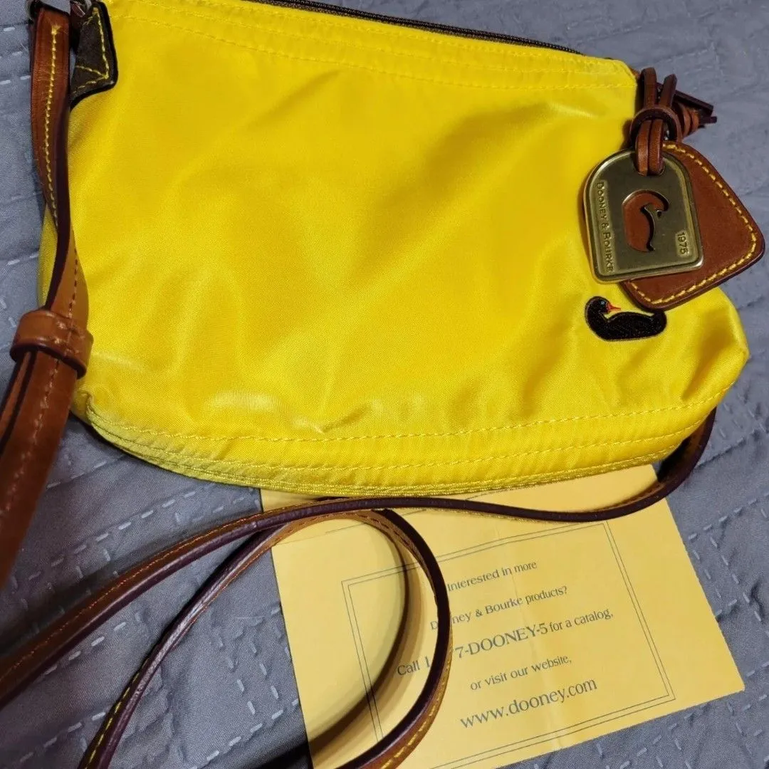 Product image for Yellow Dooney and Burke! NWOT