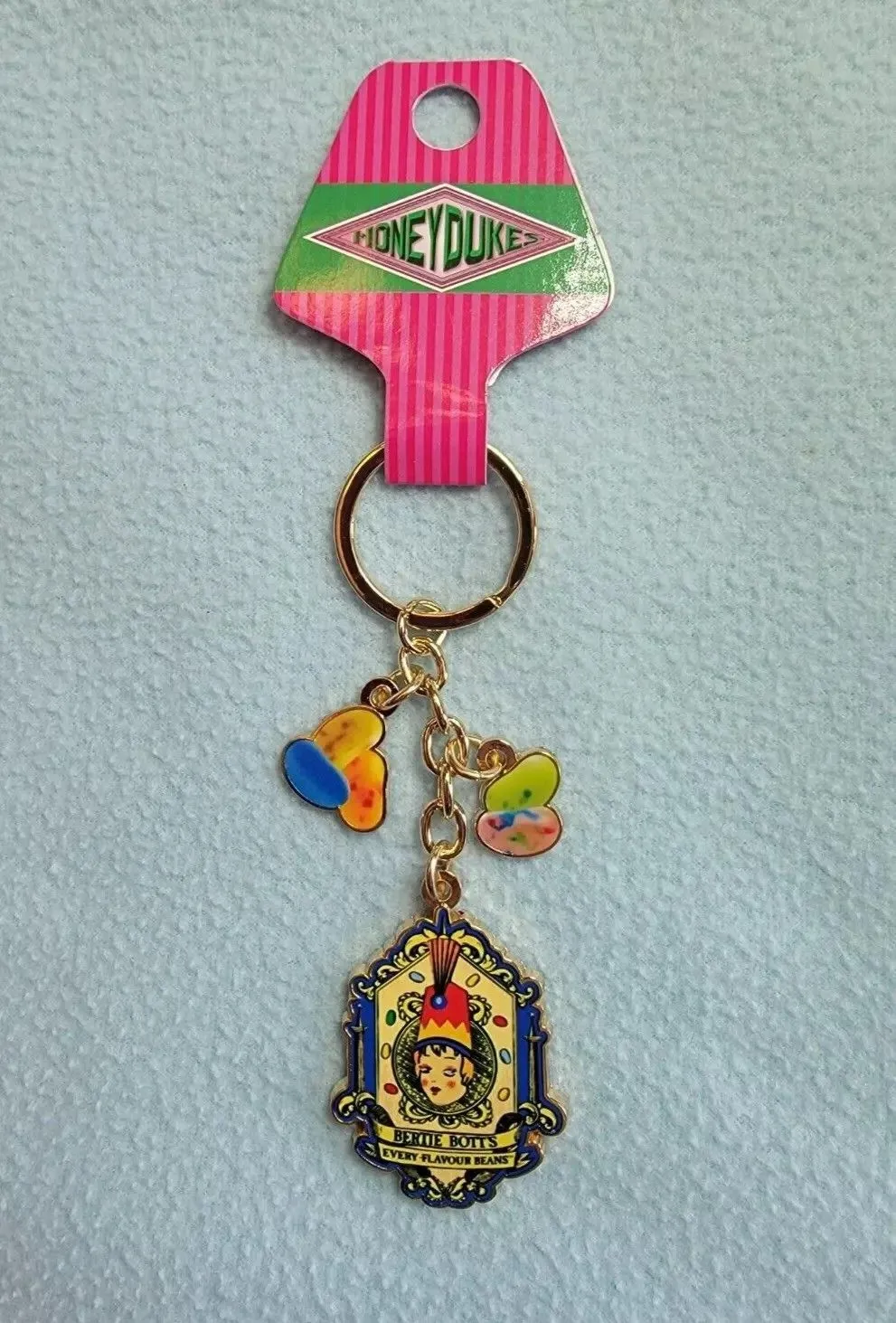 Product image for Honeydukes Bertie Botts Every Flavour Been Wizarding World Harry Potter Keychain NWT