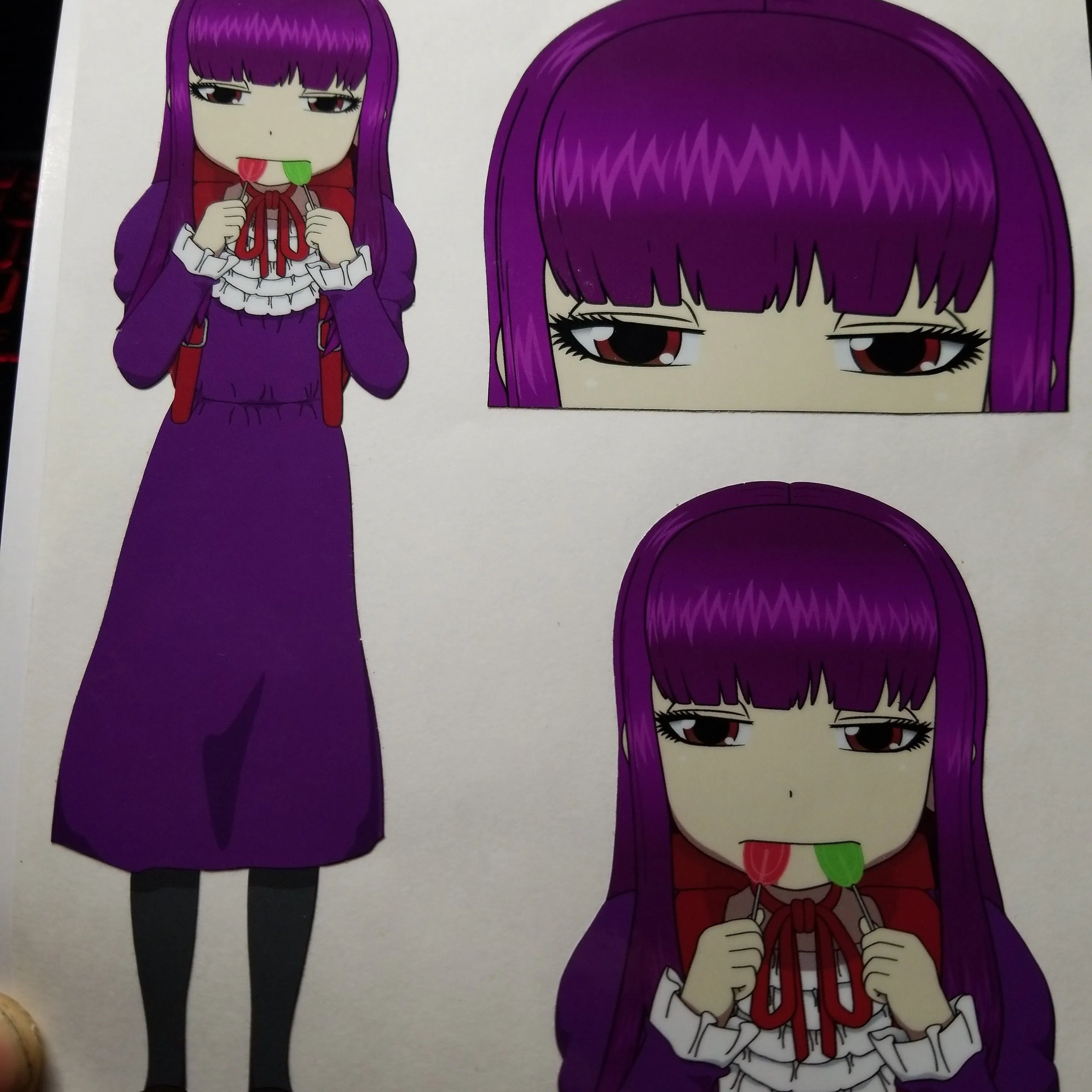 Product image for Sticker Sheet - Hi-Score Girl - Akira Ono