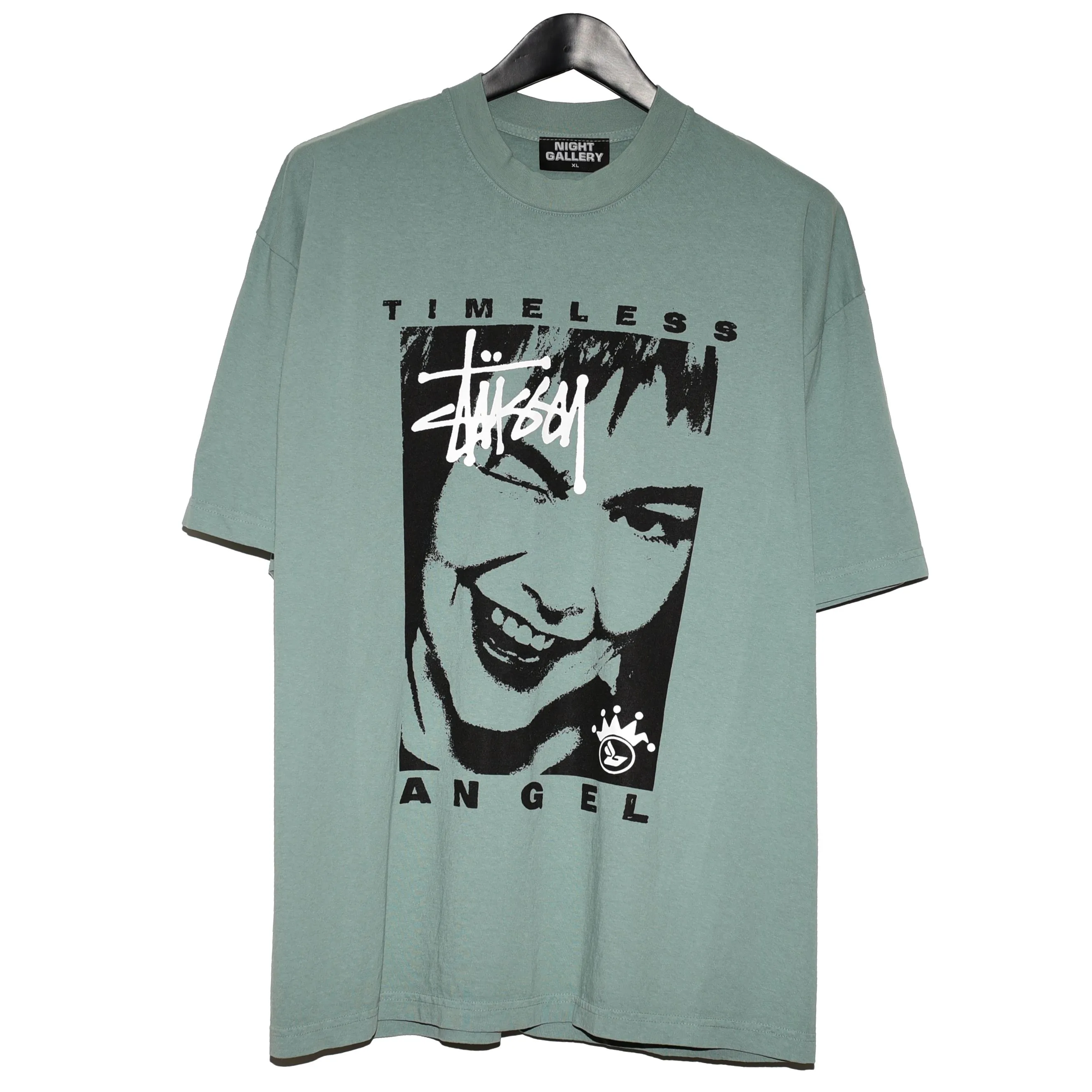 Product image for Björk & Goldie Stüssy Tee By Enter The Night Gallery