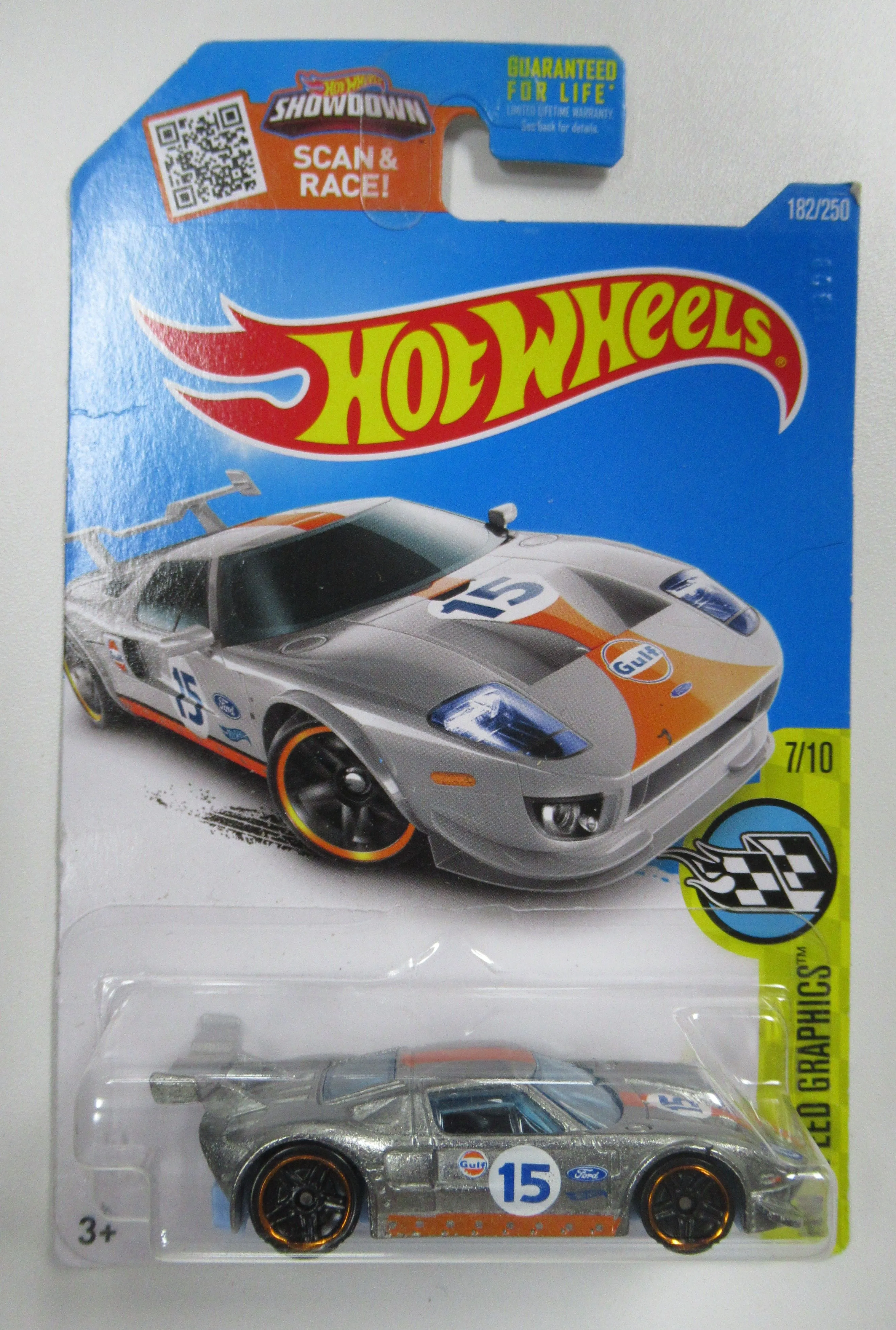 Product image for 2016 Hot Wheels HW Speed Graphics Zamac Gulf Ford GT  (b)