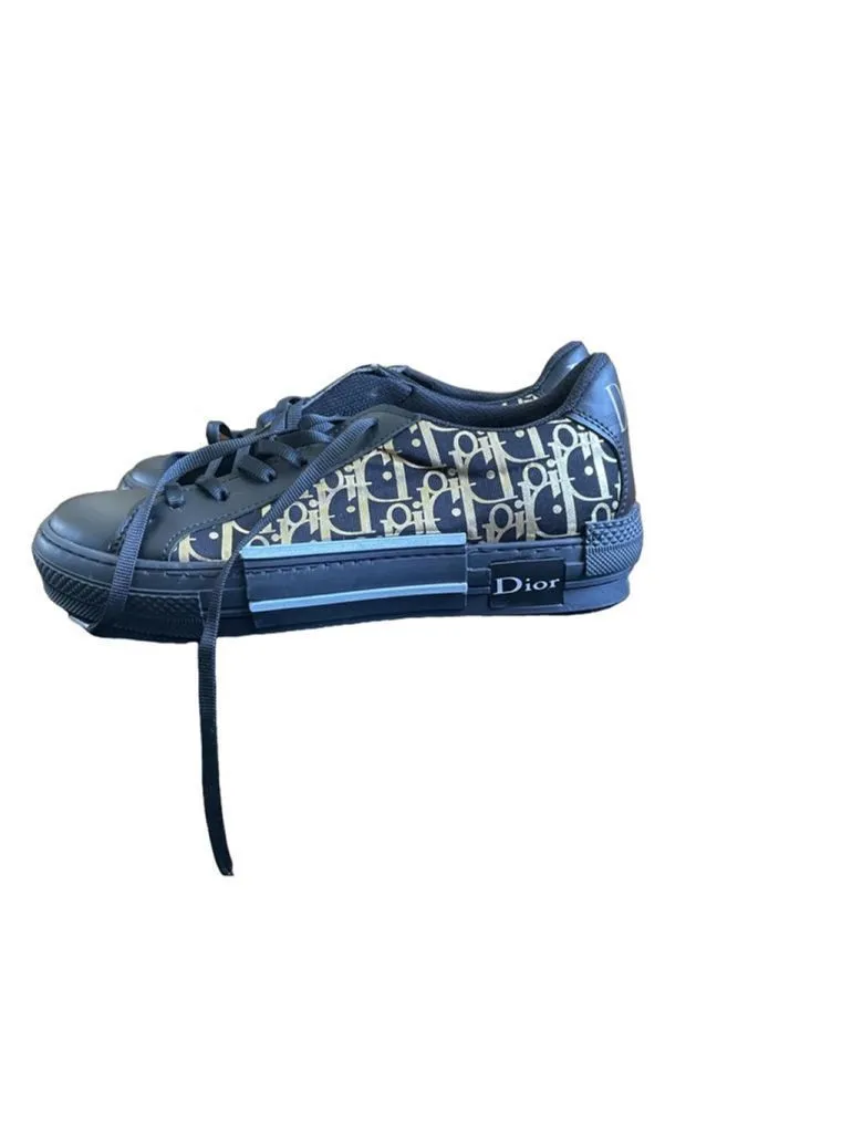 Product image for Women's Dior Sneakers Black & Gold Size 40 US 7