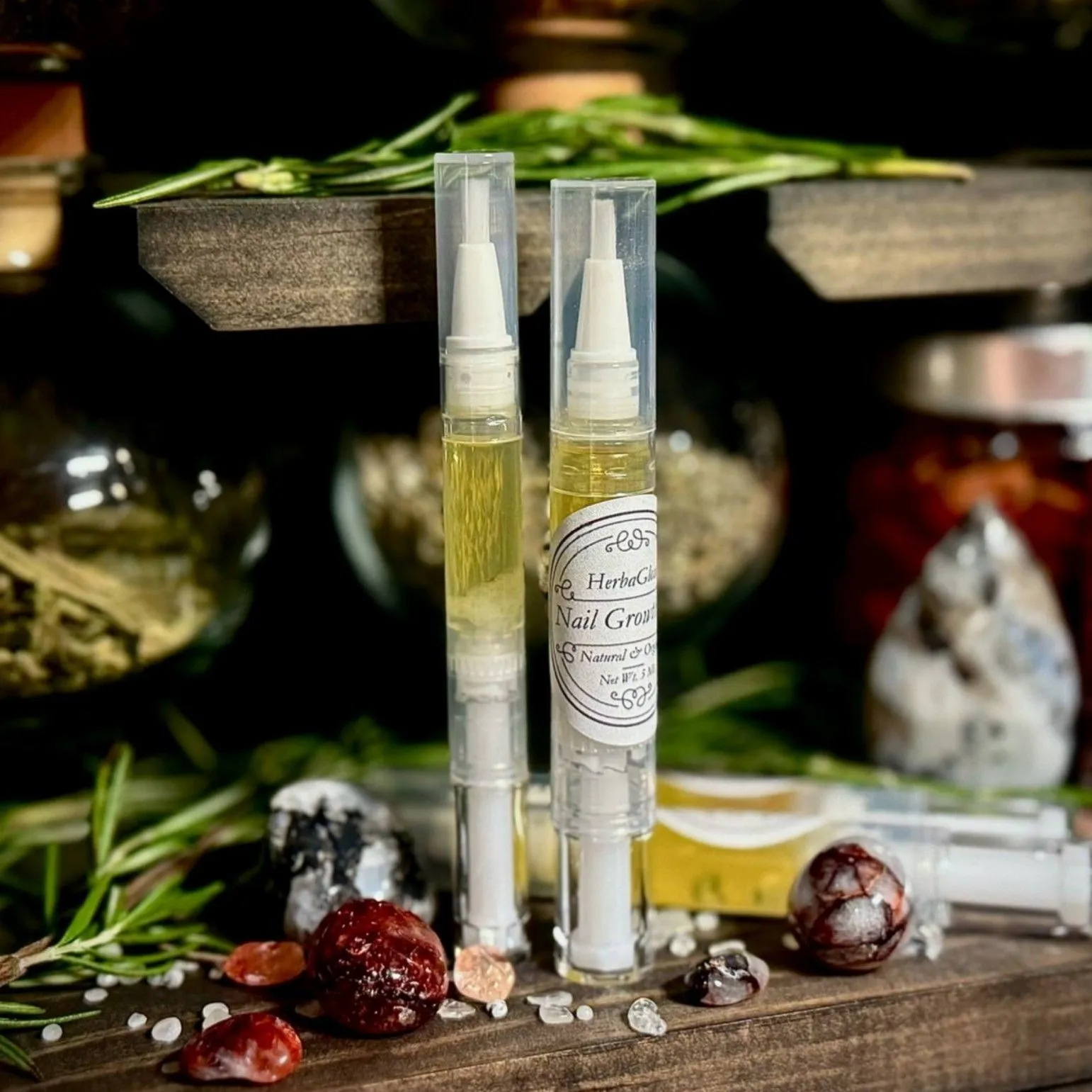 Product image for HerbaGlow's Nail Growth Oil 3ml