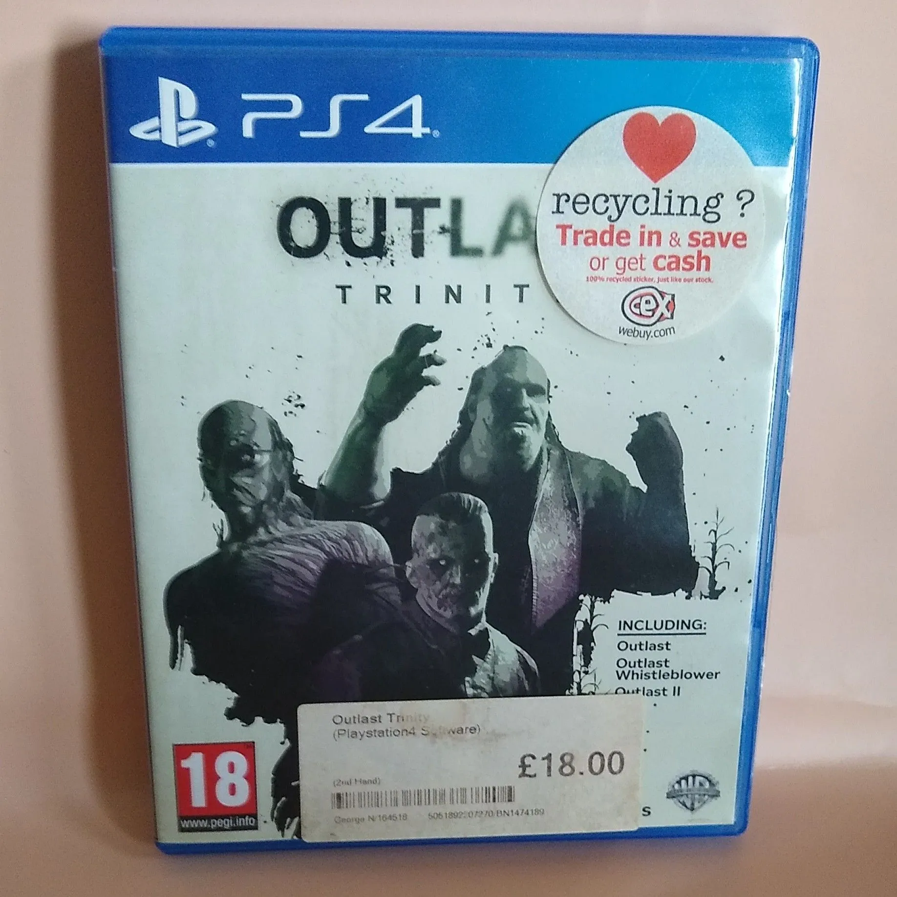 Product image for outlast Trinity ps4