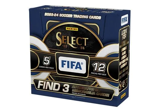 Product image for 2024-25 Panini Select FIFA Soccer Hobby Box