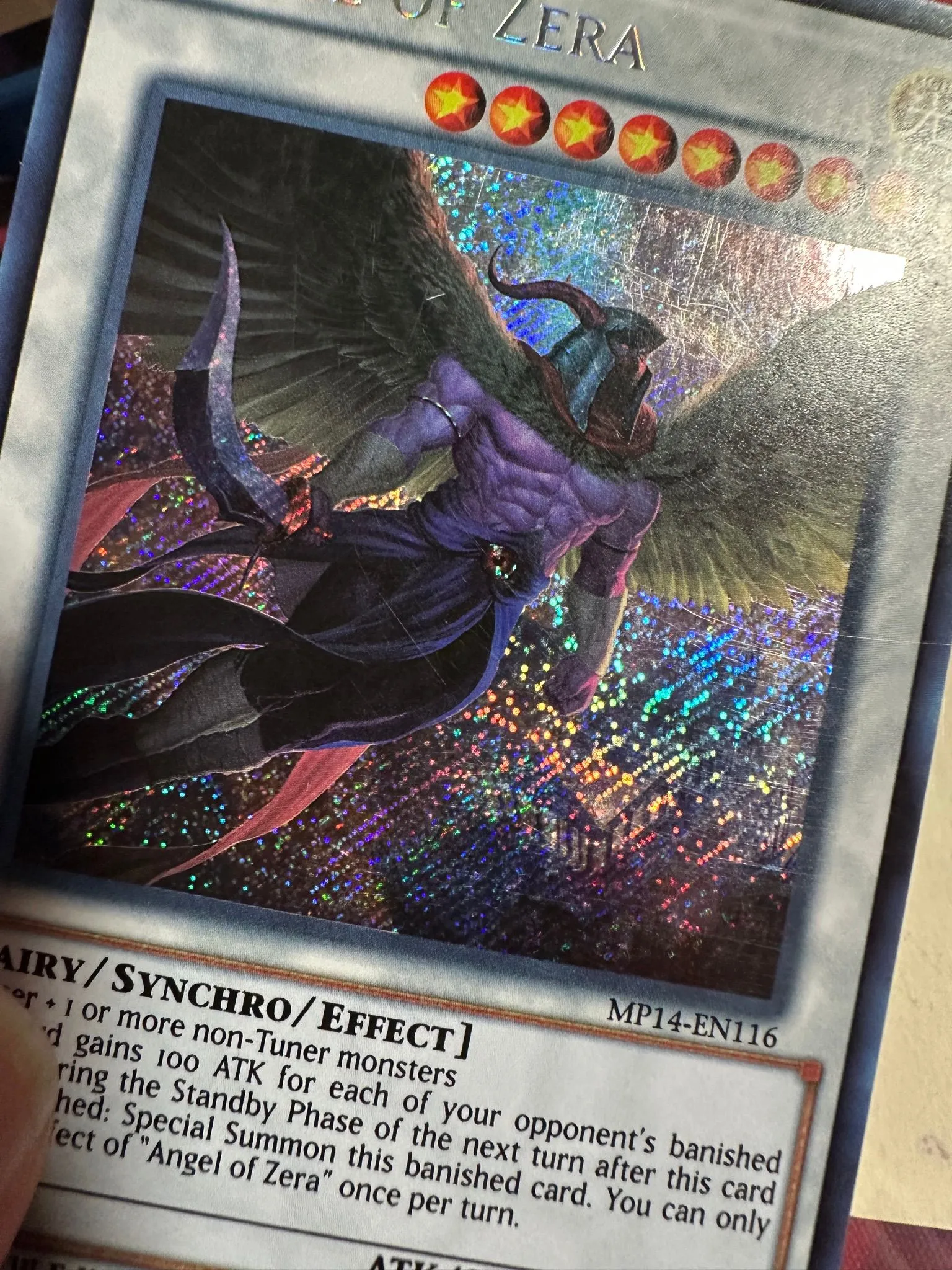 Yugioh Angel of Zera MP14-EN116 Secret Rare 2014 Mega-Tins Mega Pack (MP14)   Whatnot: Shop, Sell, Connect