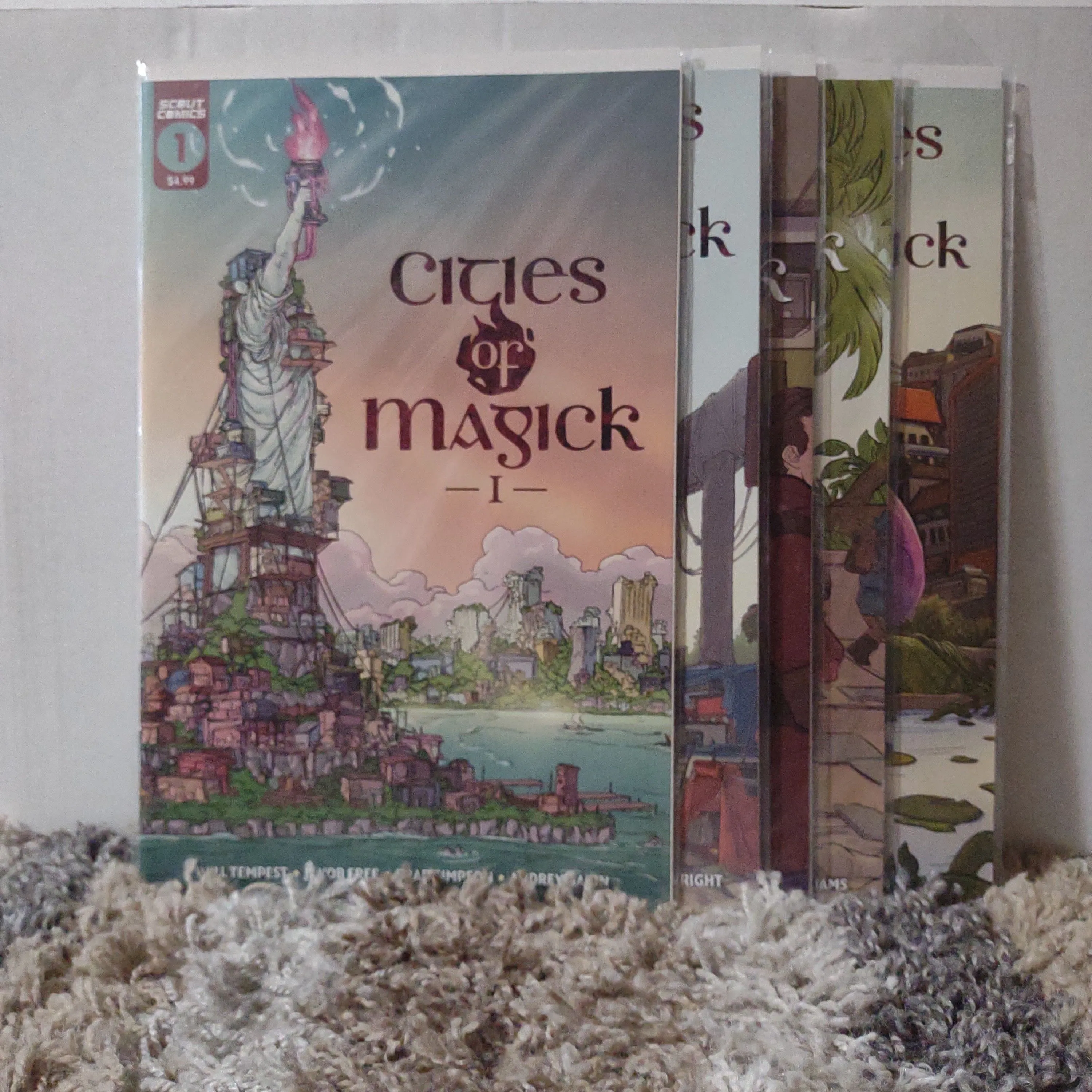 Product image for Cities of Magick #1-5 Full Run