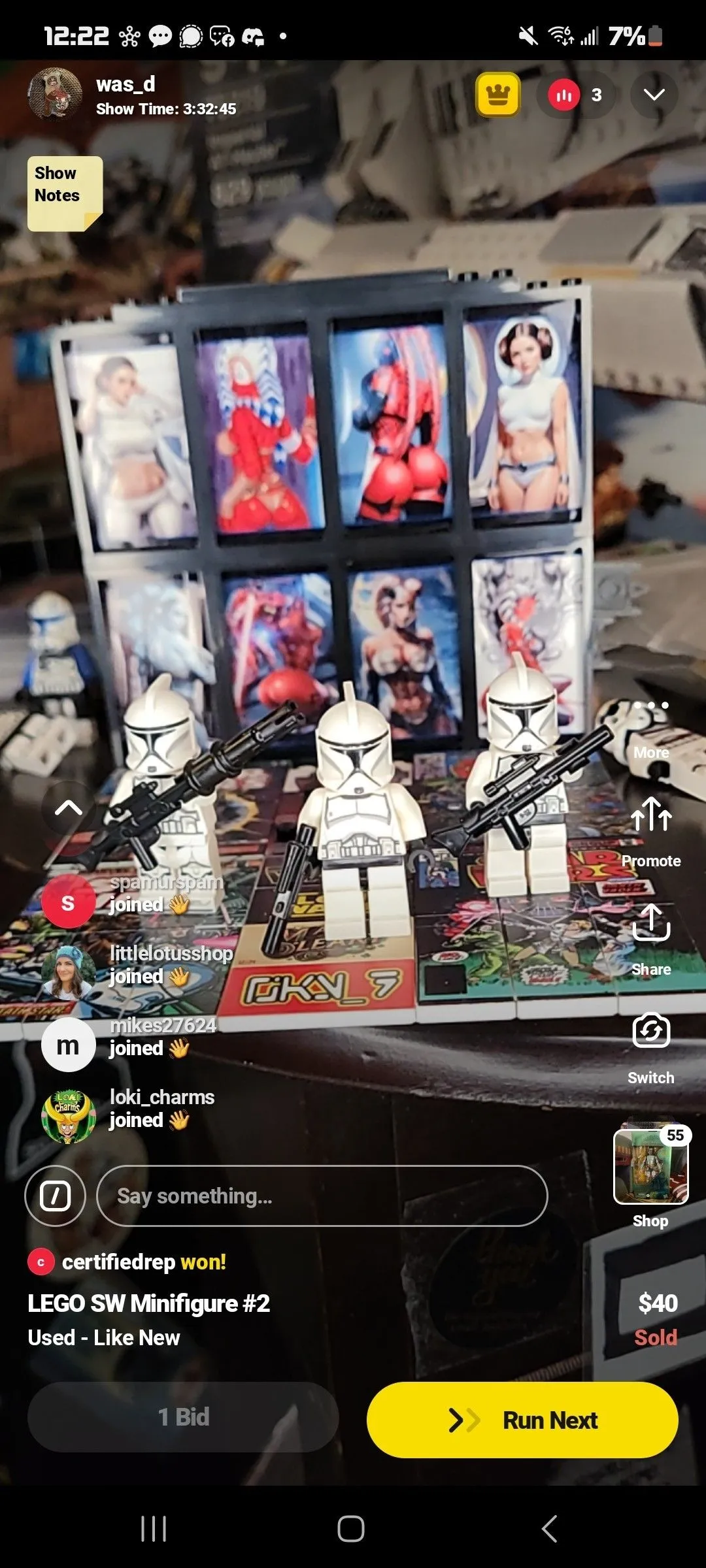 Product image for 3 P1 Clone Troopers