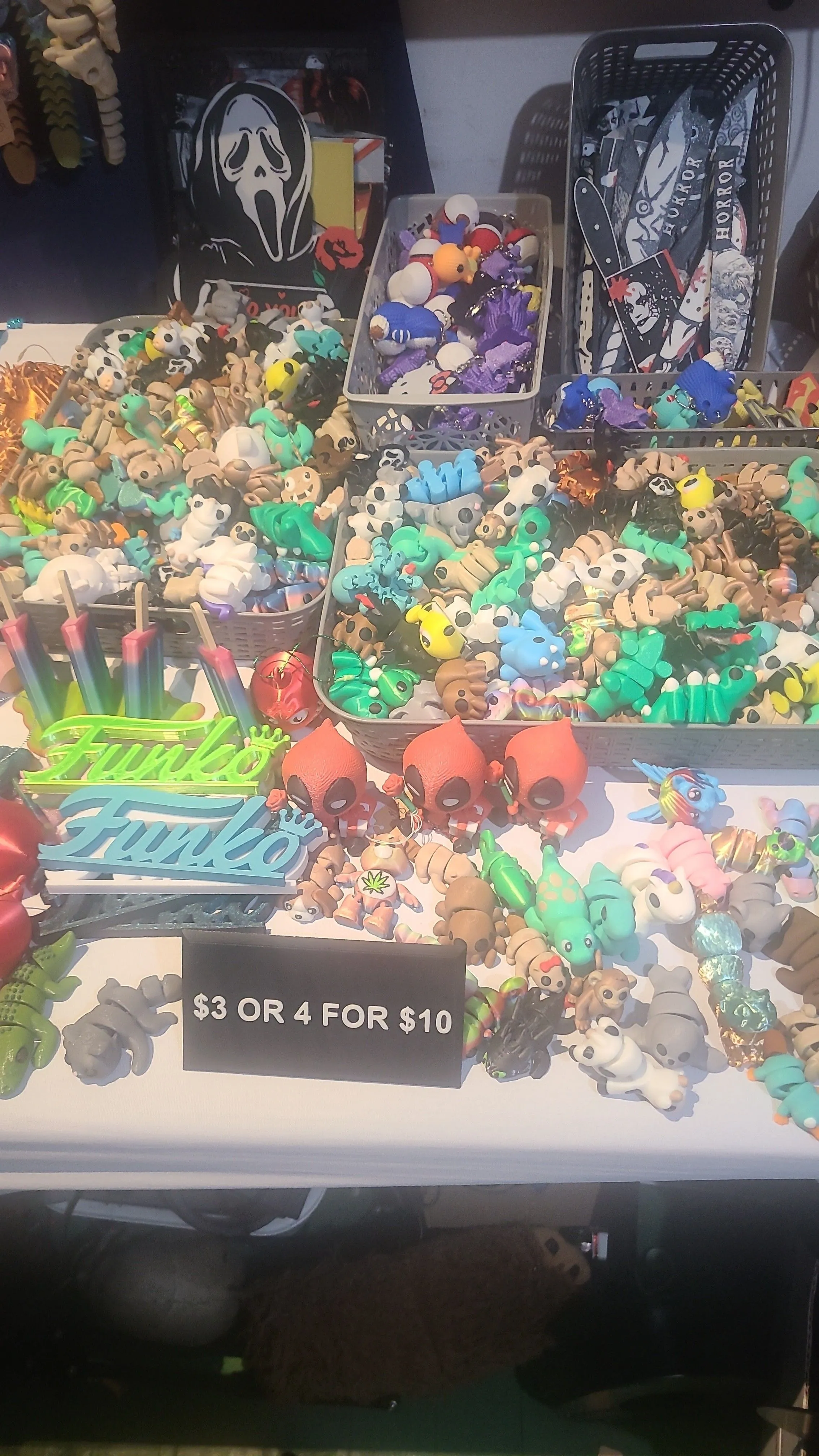 Product image for 4 for $10 table