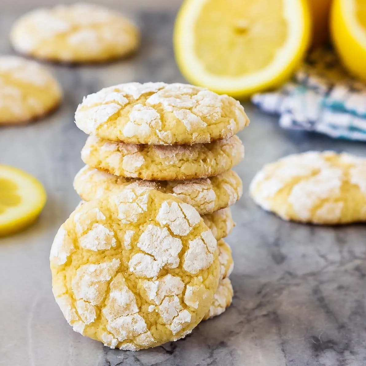 Product image for Lemon cookies. 6 count. 