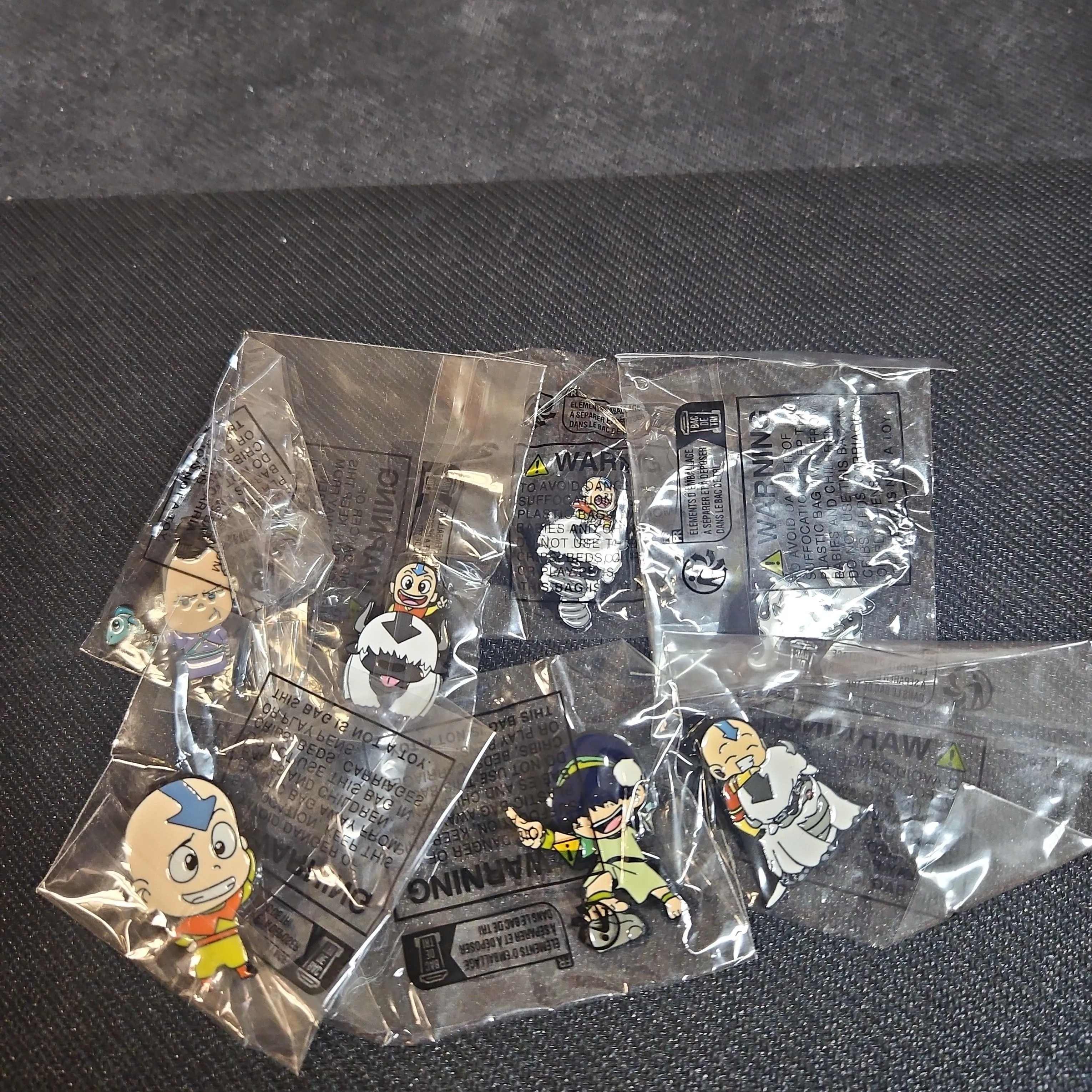 Product image for The Last Airbender pin set.     