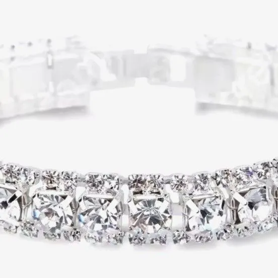 Product image for .925 SS bracelet with AAA Crystals