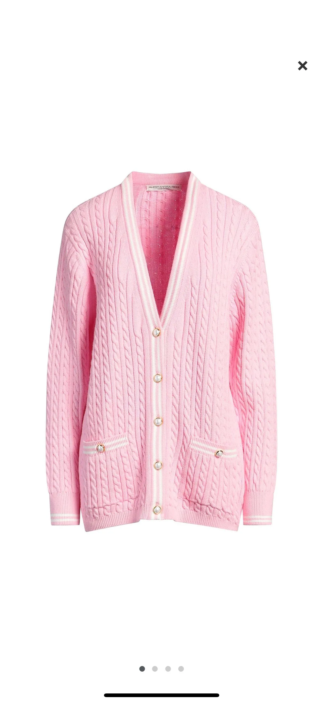 Product image for Alessandra Rich pink cardigan