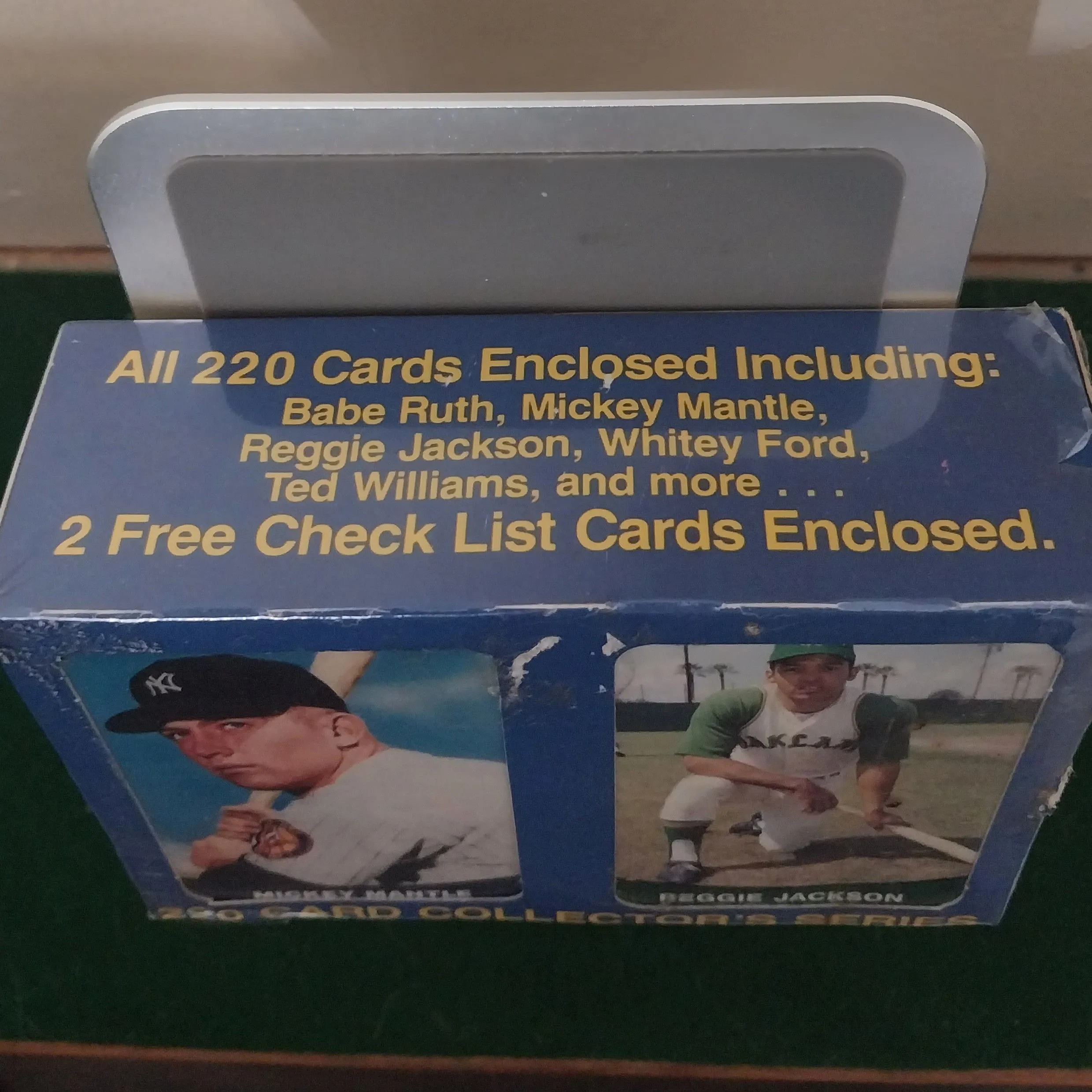 Product image for Pacific 1989 Baseball Legends 220 Card Collector’s Series Factory Sealed