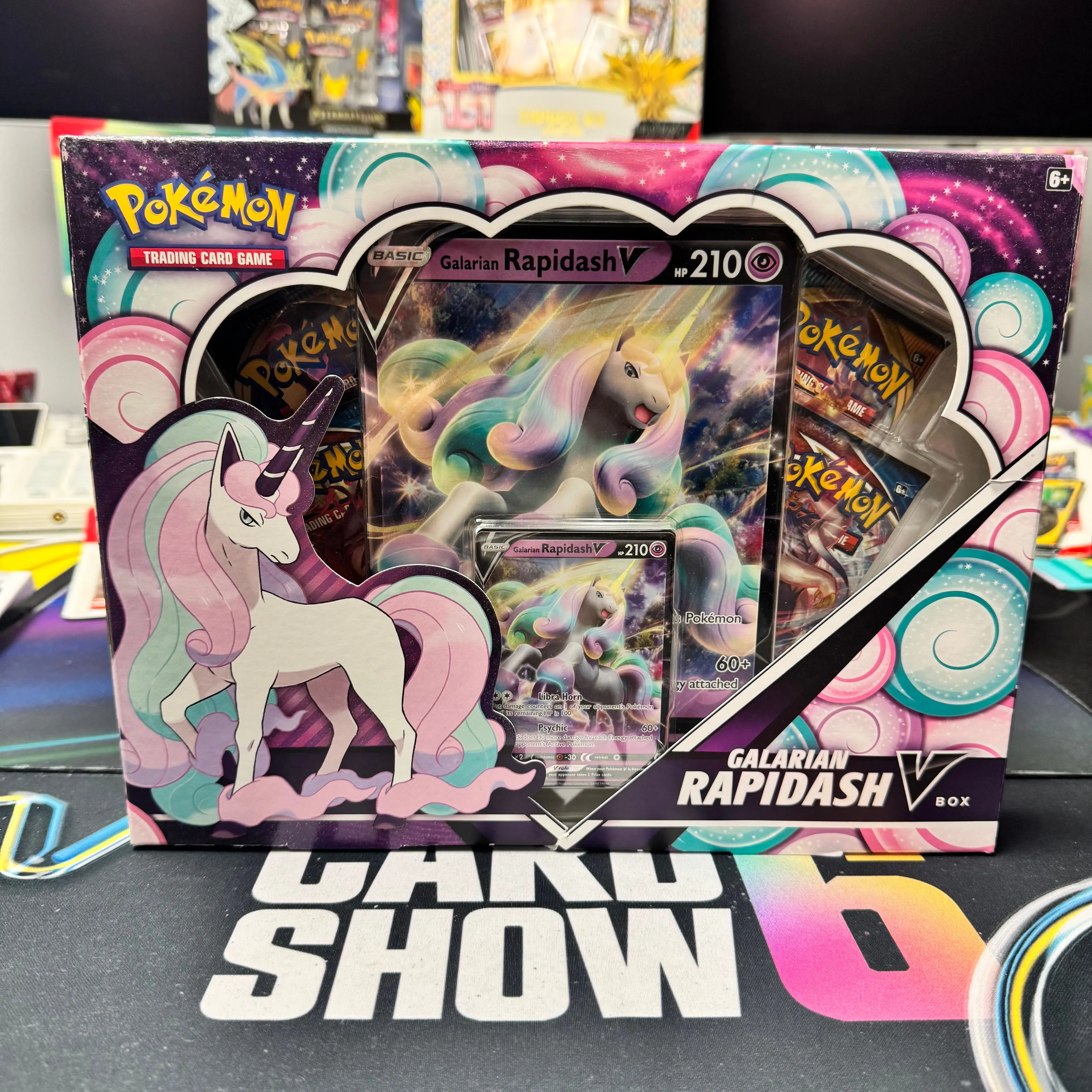 Galarian Rapidash V Box *Rebel Clash*  Whatnot: Shop, Sell, Connect
