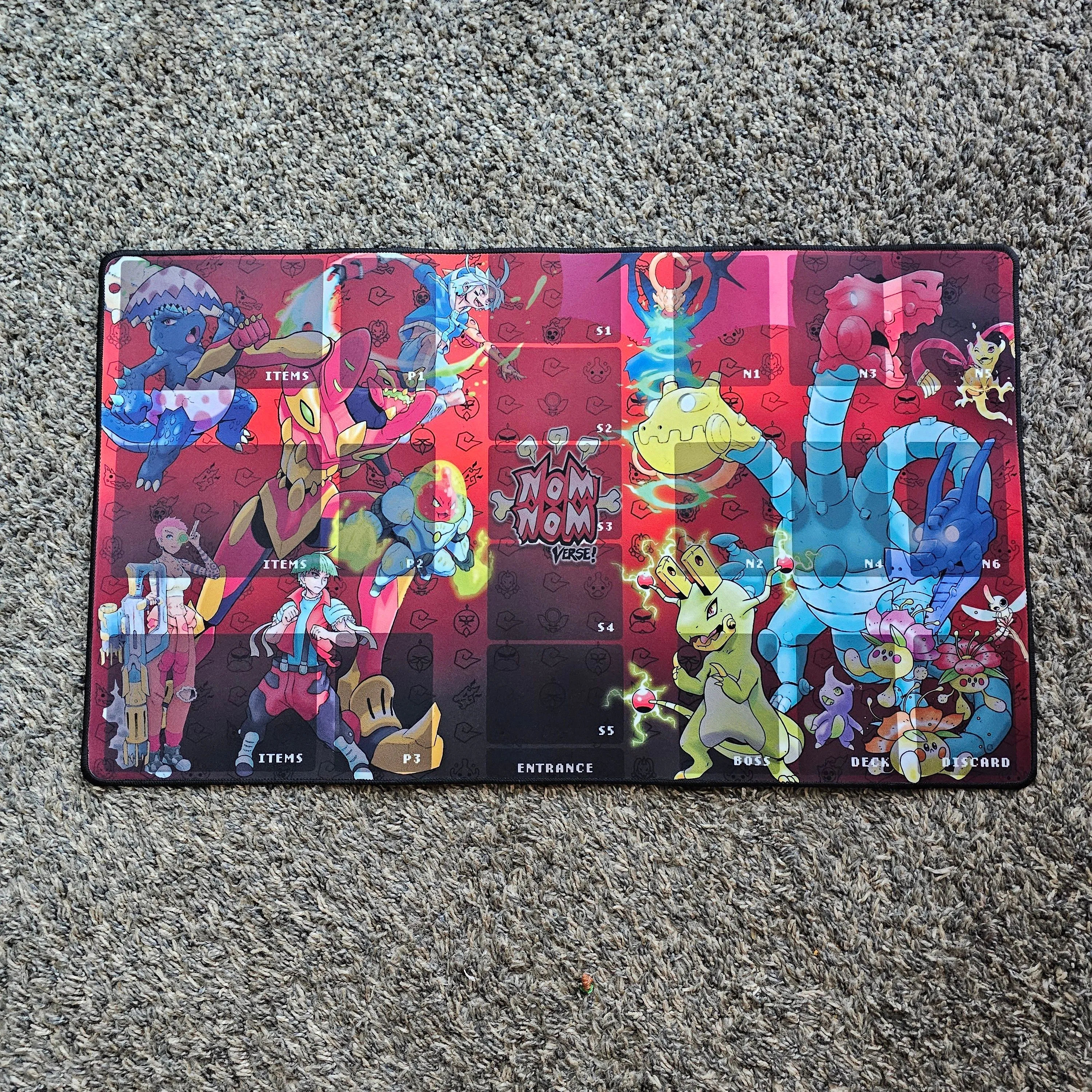 Product image for X1 NomNom Verse! Playmat W/ 3D Printed Playmat Holder